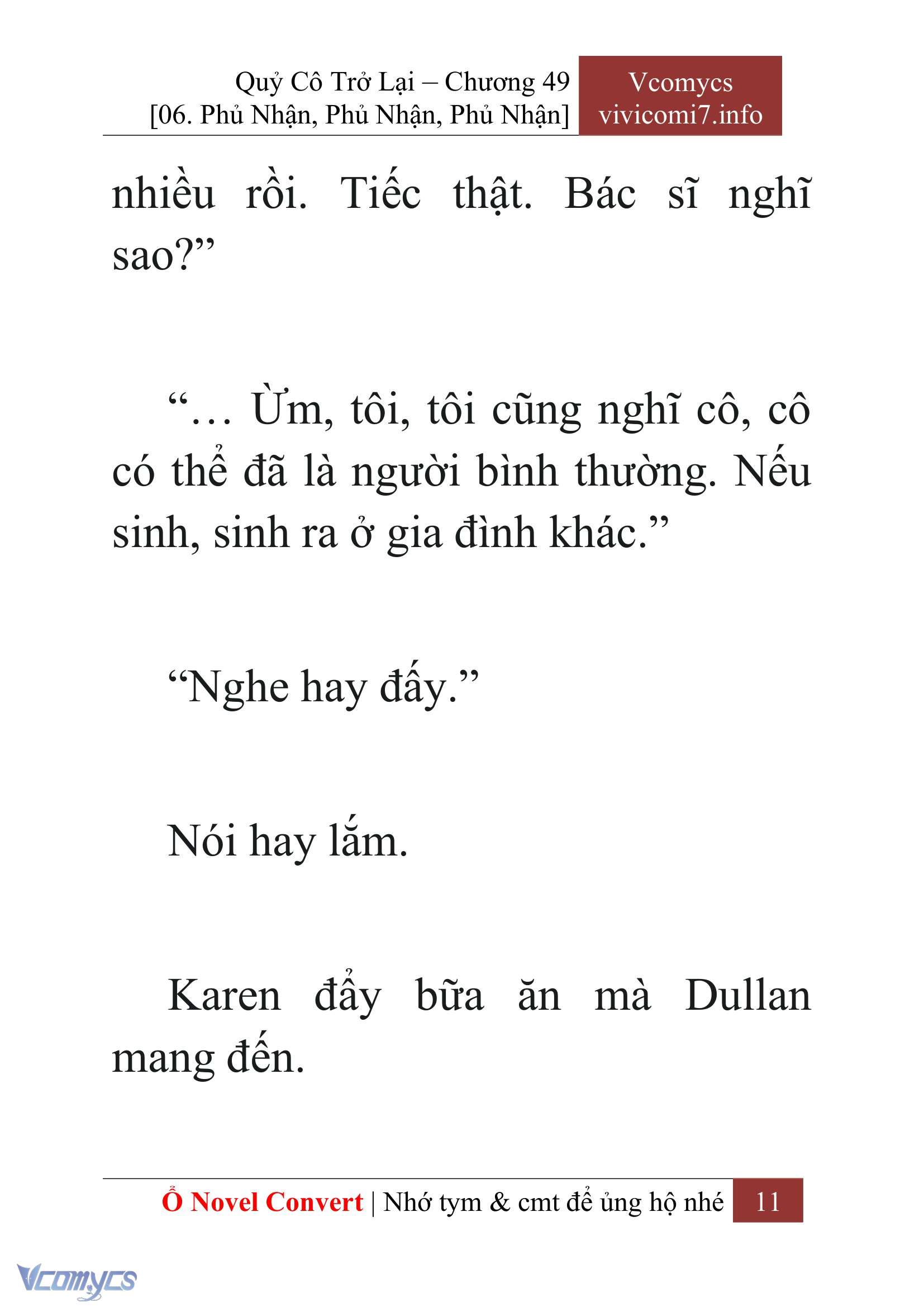 [Novel] Quý Cô Trở Lại Chapter 49 - Trang 14
