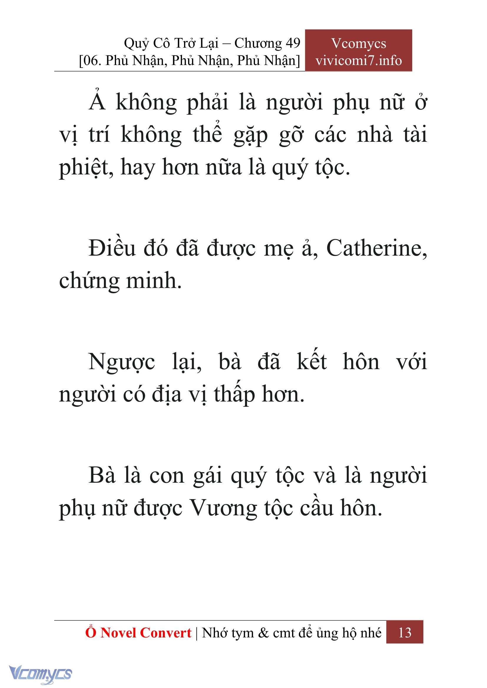 [Novel] Quý Cô Trở Lại Chapter 49 - Trang 16
