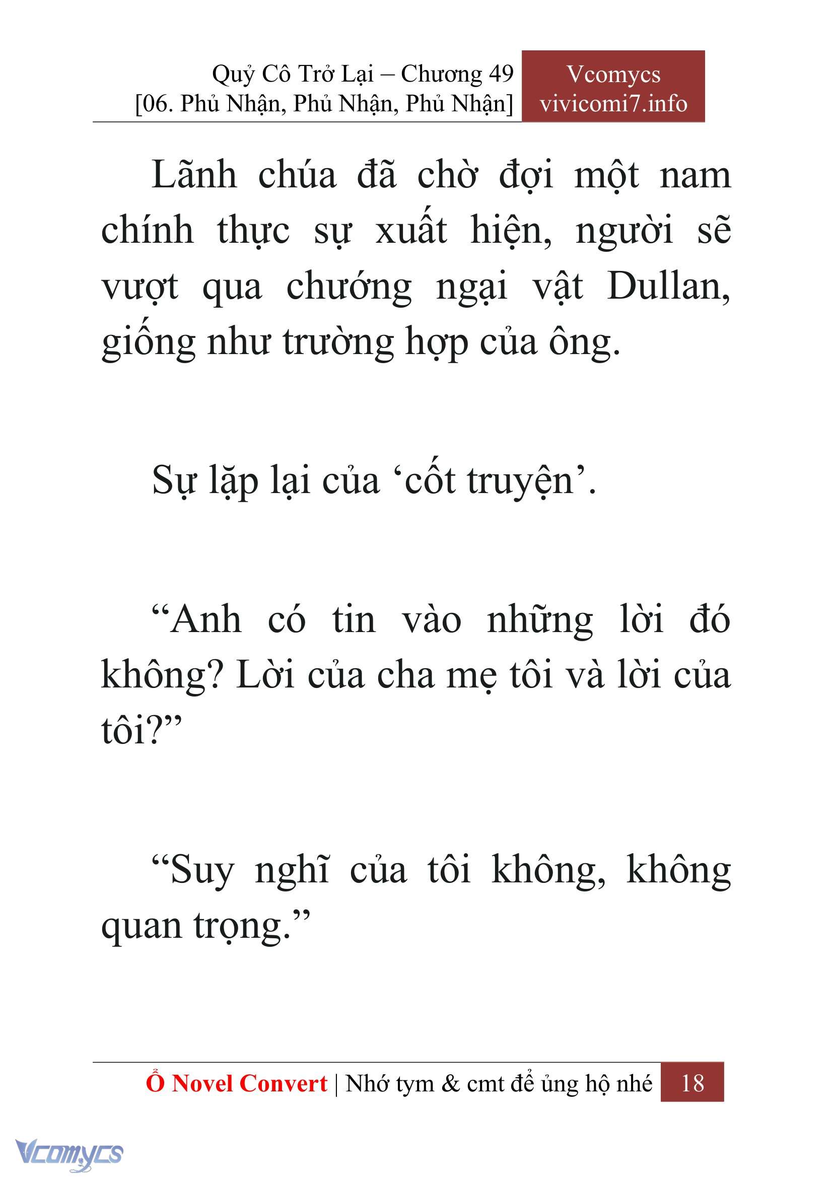 [Novel] Quý Cô Trở Lại Chapter 49 - Trang 21