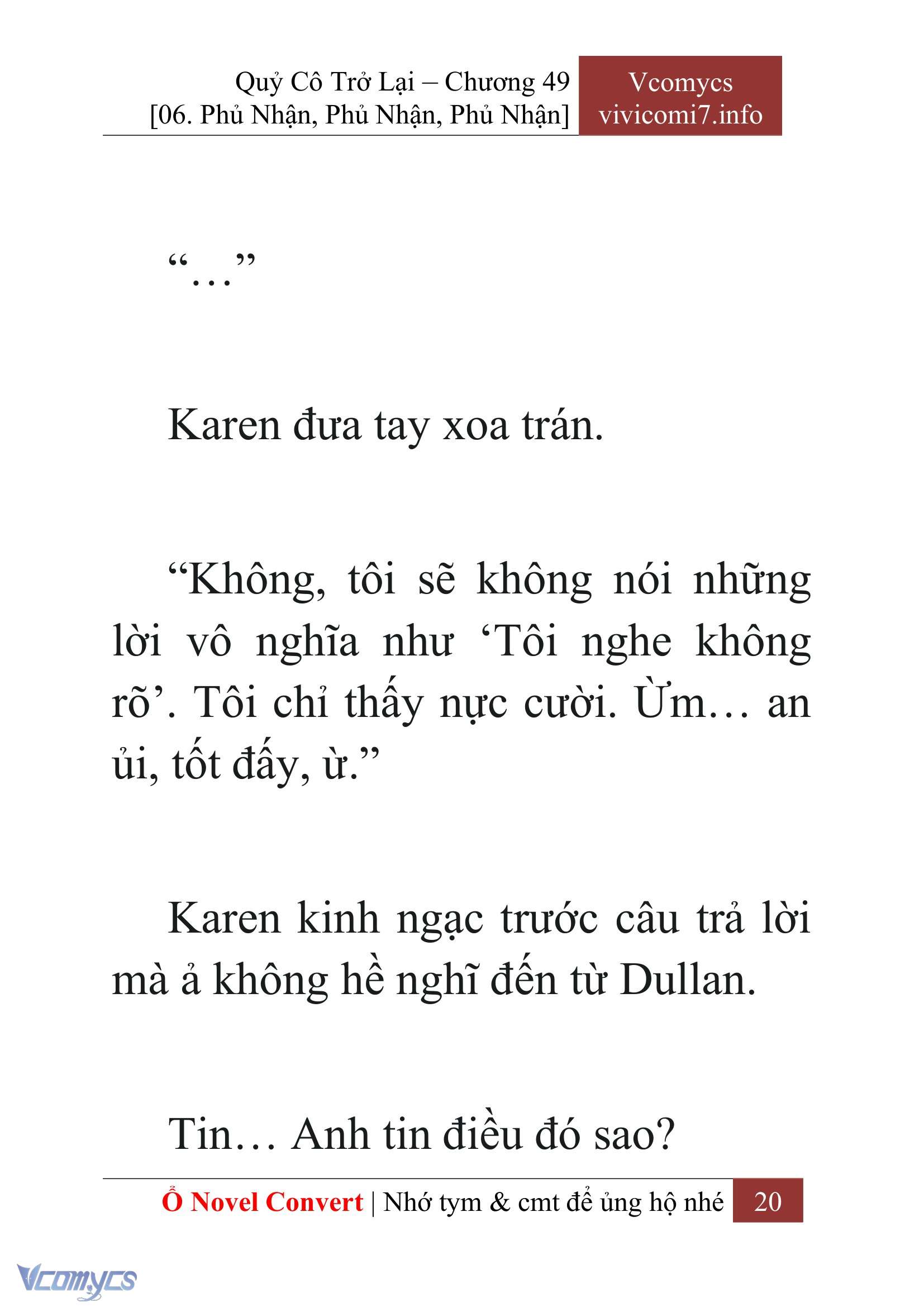 [Novel] Quý Cô Trở Lại Chapter 49 - Trang 23