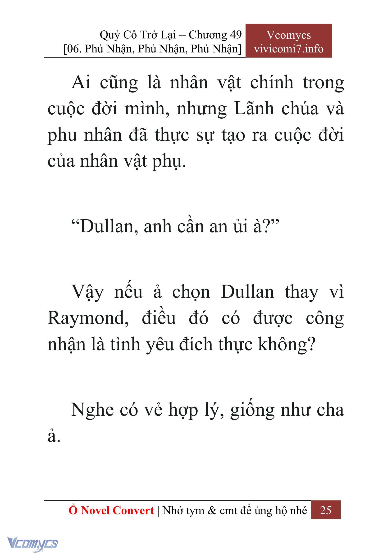 [Novel] Quý Cô Trở Lại Chapter 49 - Trang 28