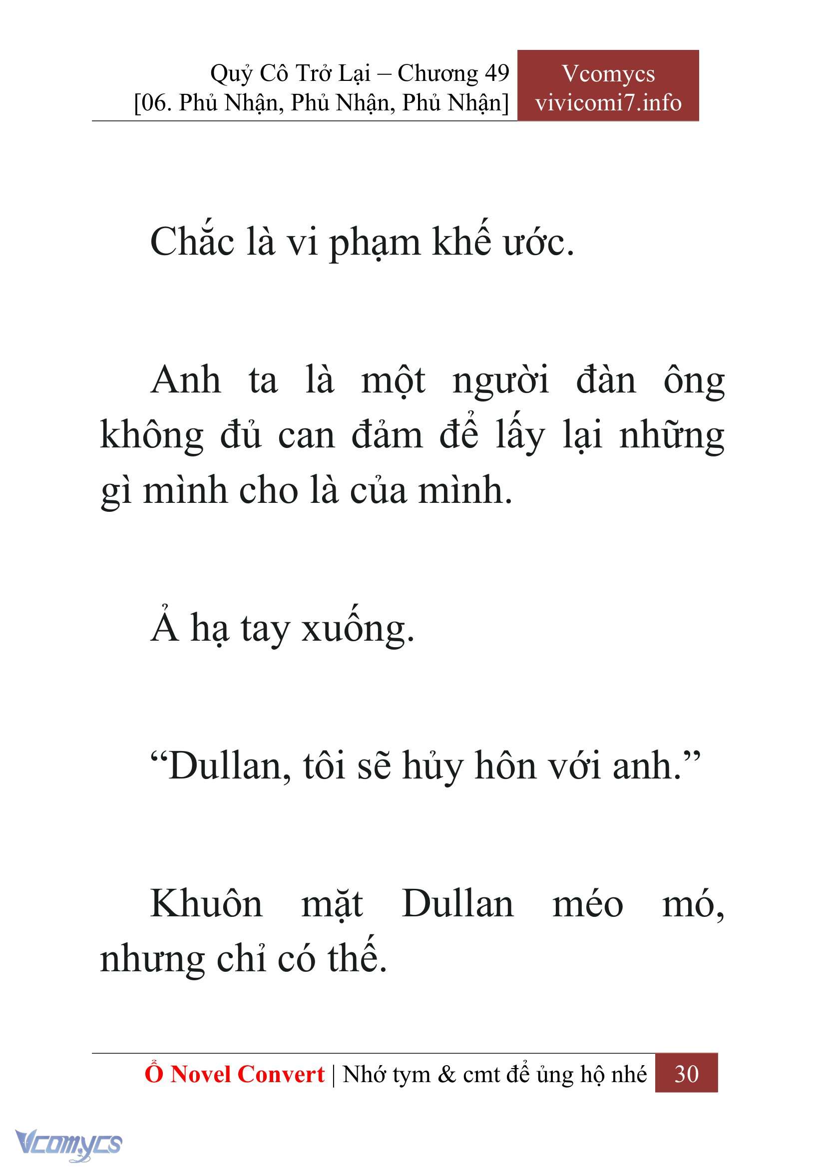[Novel] Quý Cô Trở Lại Chapter 49 - Trang 33