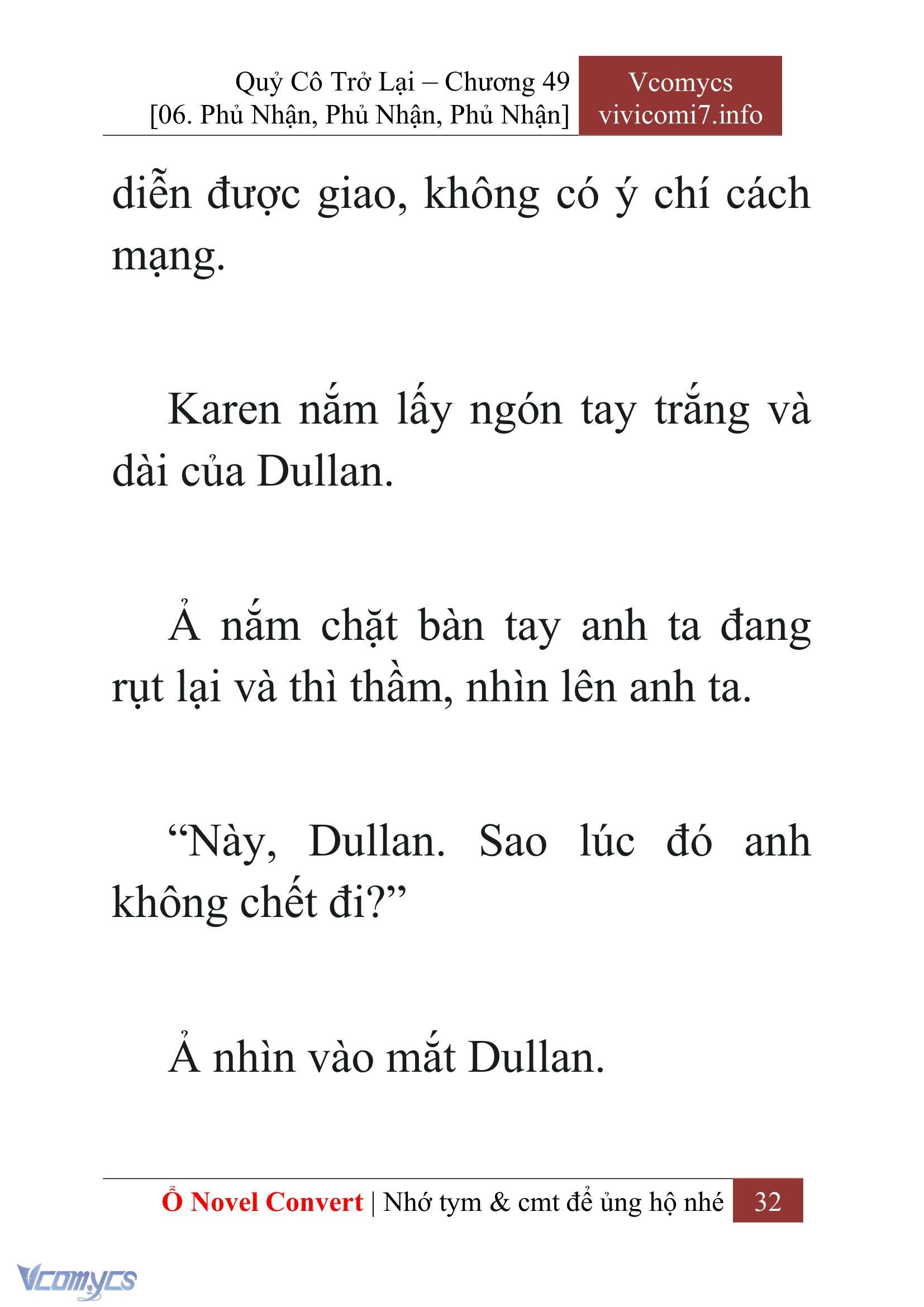 [Novel] Quý Cô Trở Lại Chapter 49 - Trang 35