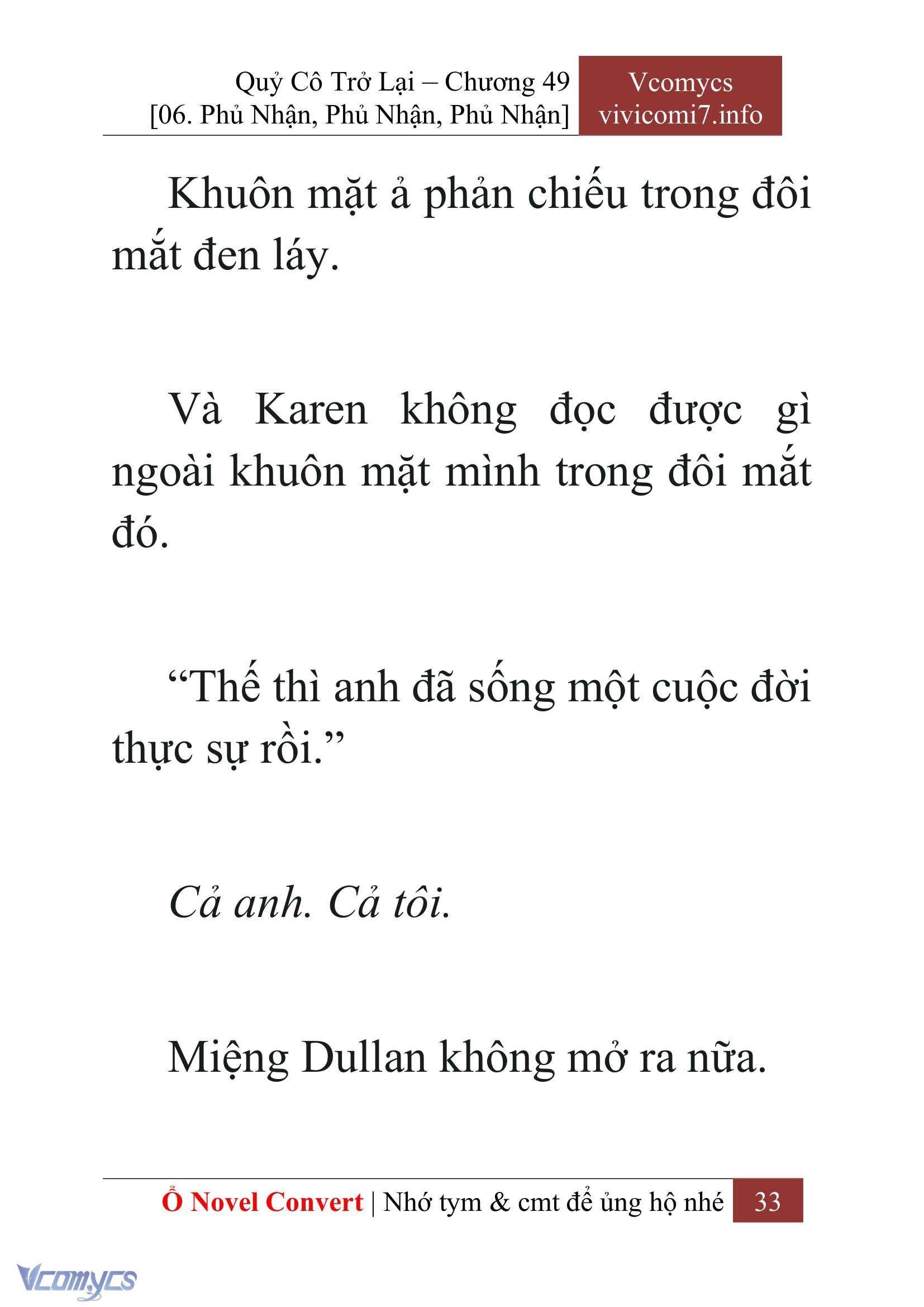[Novel] Quý Cô Trở Lại Chapter 49 - Trang 36