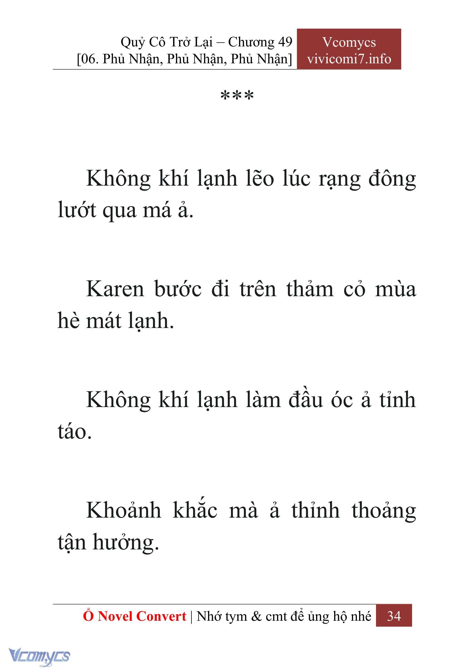 [Novel] Quý Cô Trở Lại Chapter 49 - Trang 37