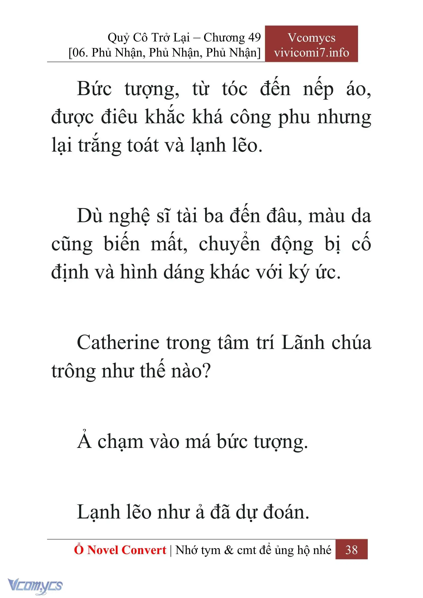 [Novel] Quý Cô Trở Lại Chapter 49 - Trang 41