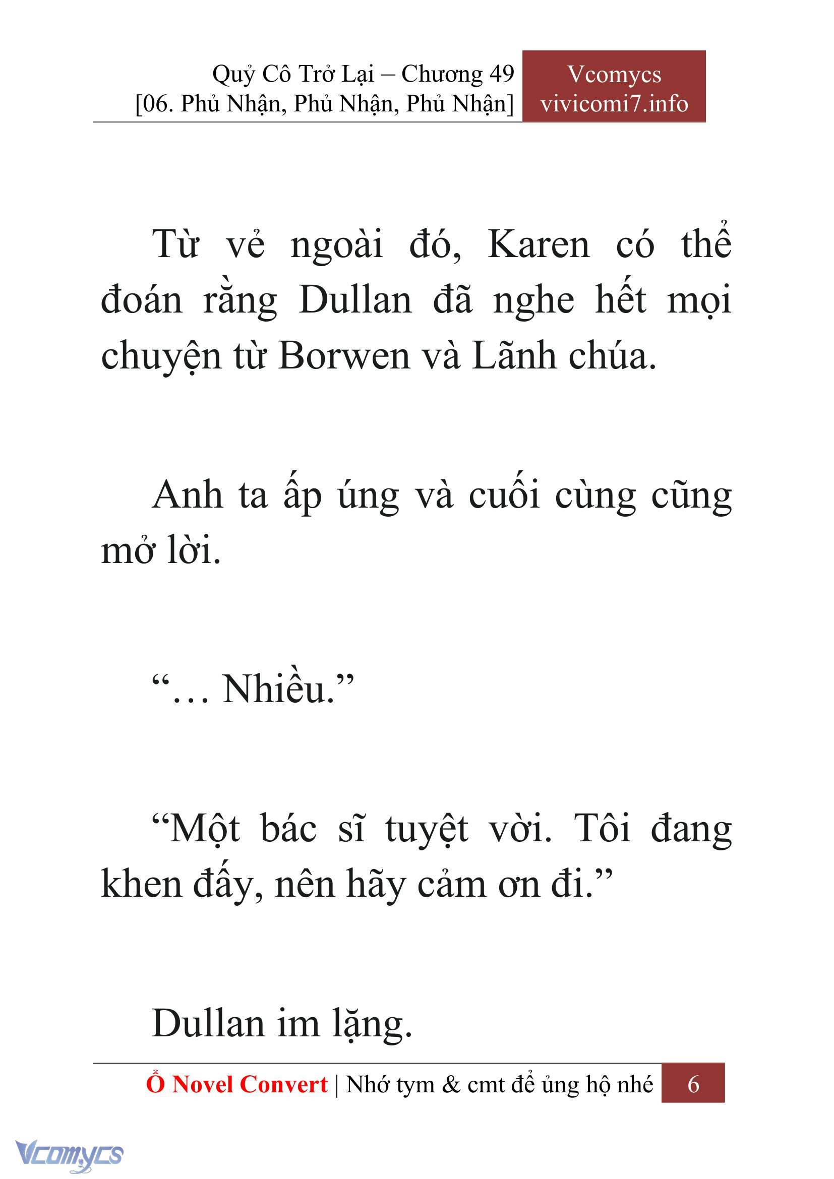 [Novel] Quý Cô Trở Lại Chapter 49 - Trang 9
