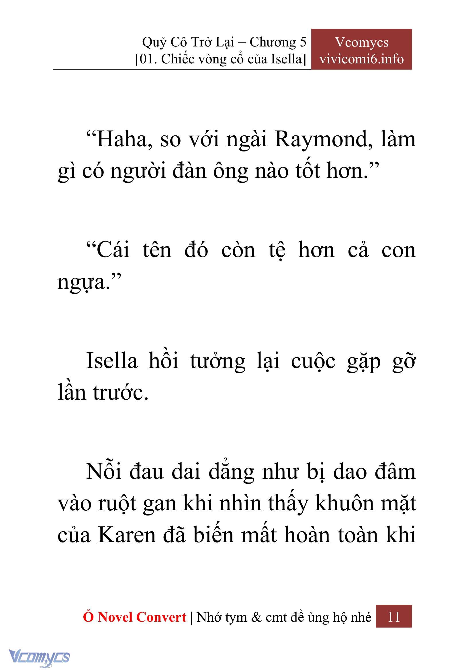 [Novel] Quý Cô Trở Lại Chapter 5 - Trang 14