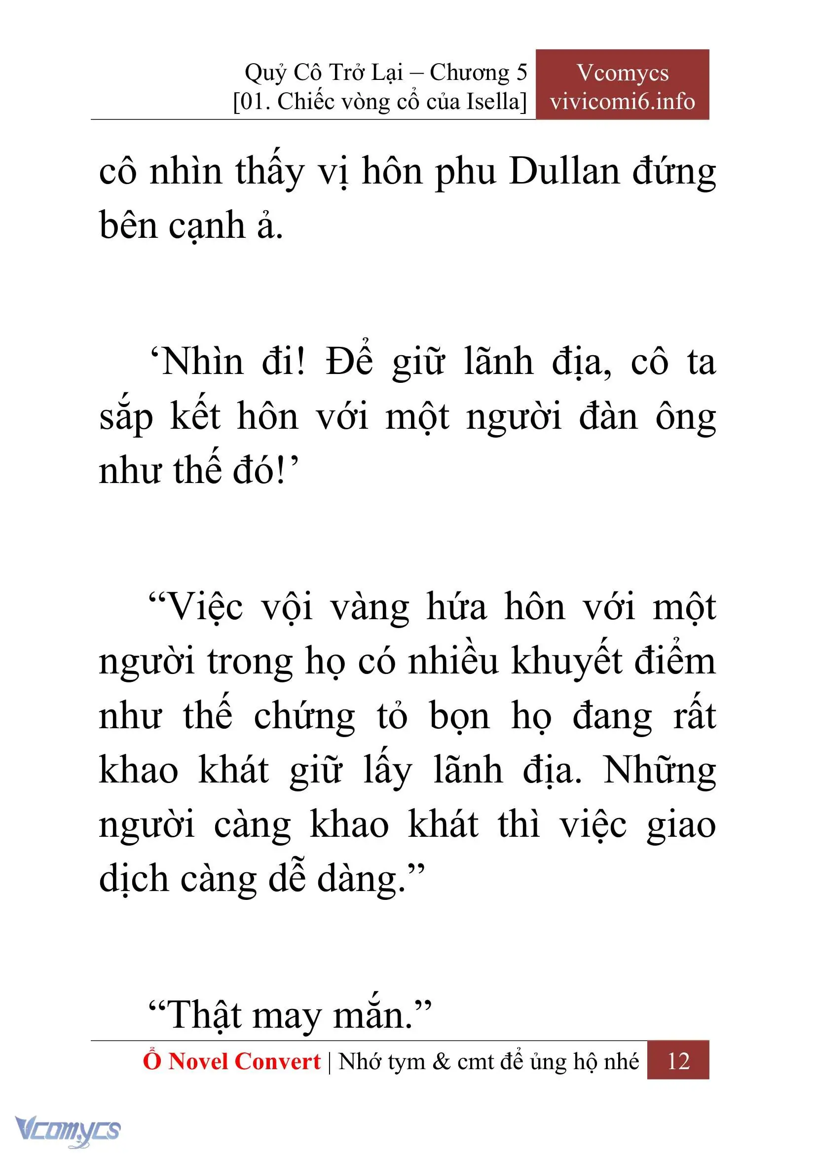 [Novel] Quý Cô Trở Lại Chapter 5 - Trang 15