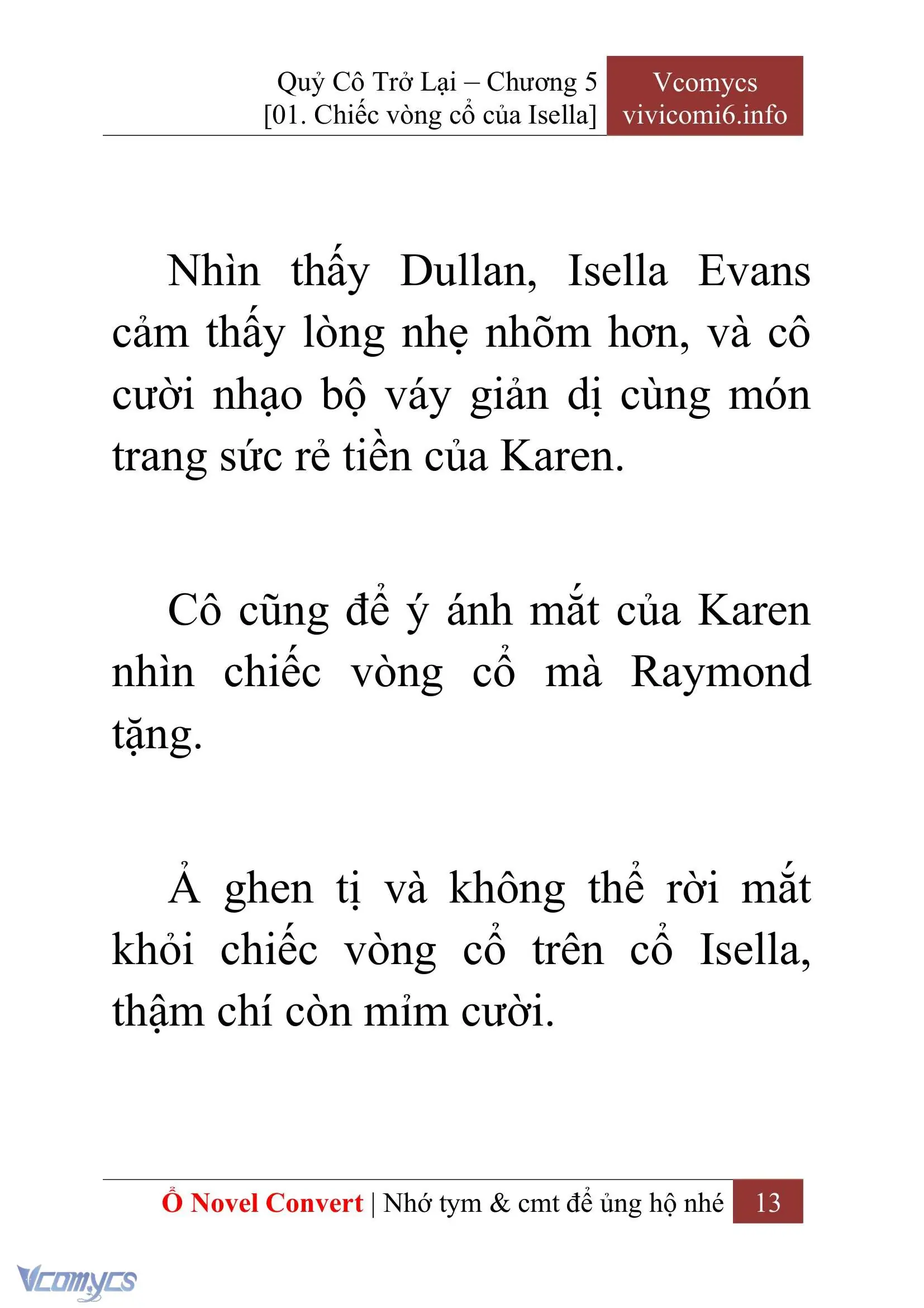 [Novel] Quý Cô Trở Lại Chapter 5 - Trang 16