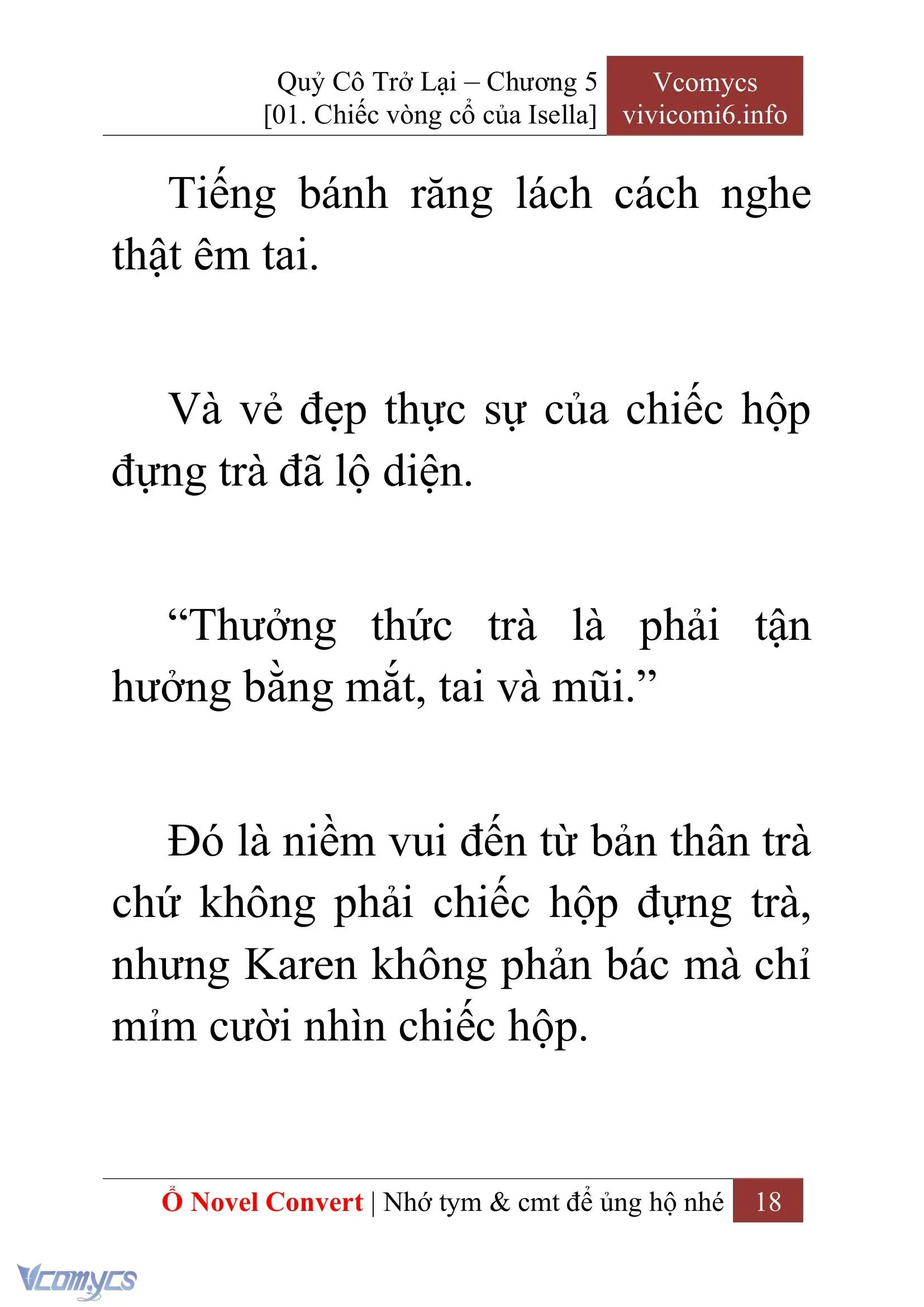 [Novel] Quý Cô Trở Lại Chapter 5 - Trang 21