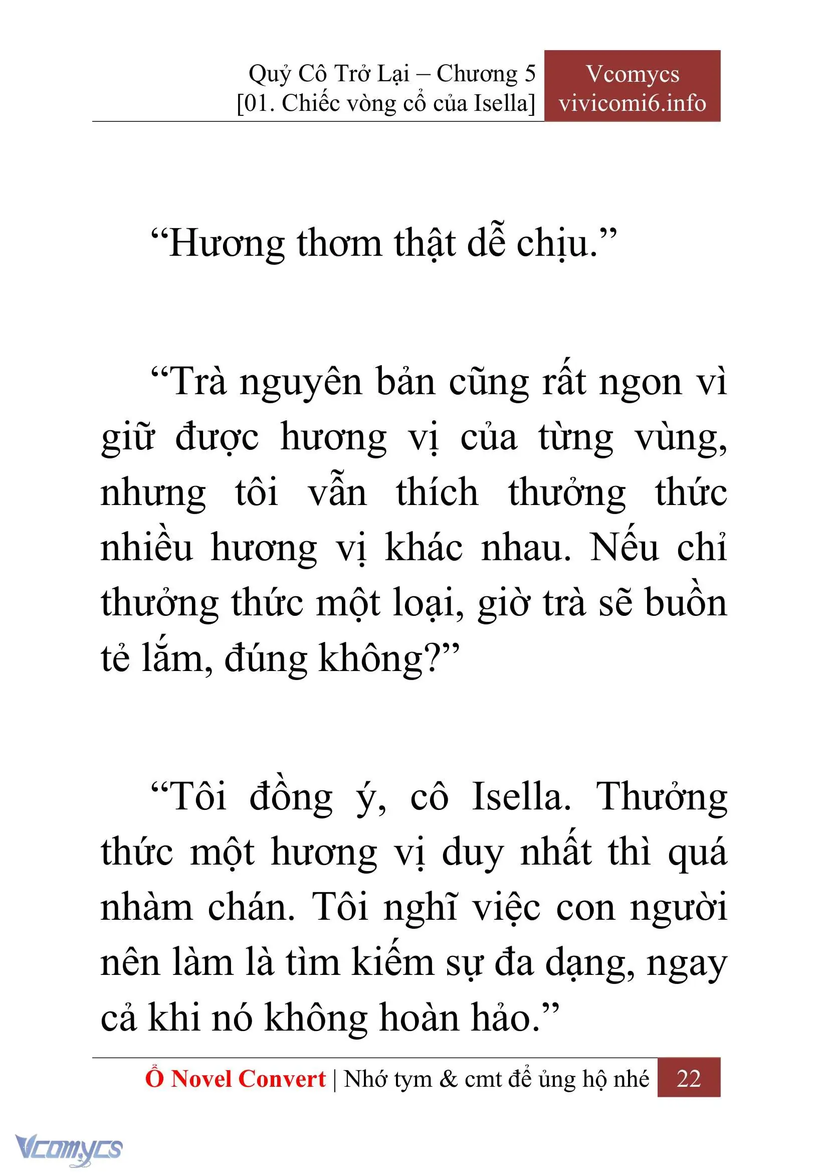 [Novel] Quý Cô Trở Lại Chapter 5 - Trang 25