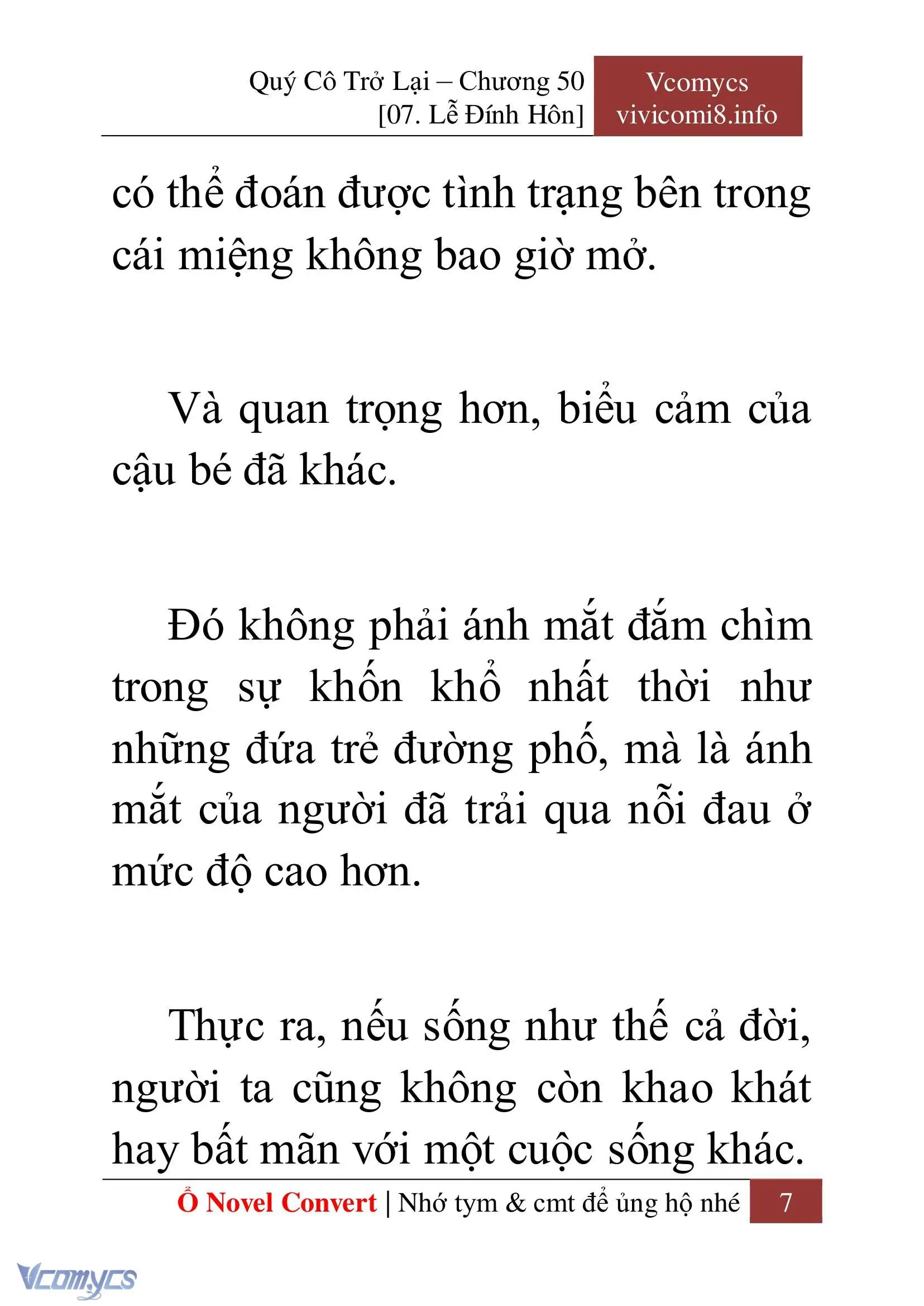 [Novel] Quý Cô Trở Lại Chapter 50 - Trang 10