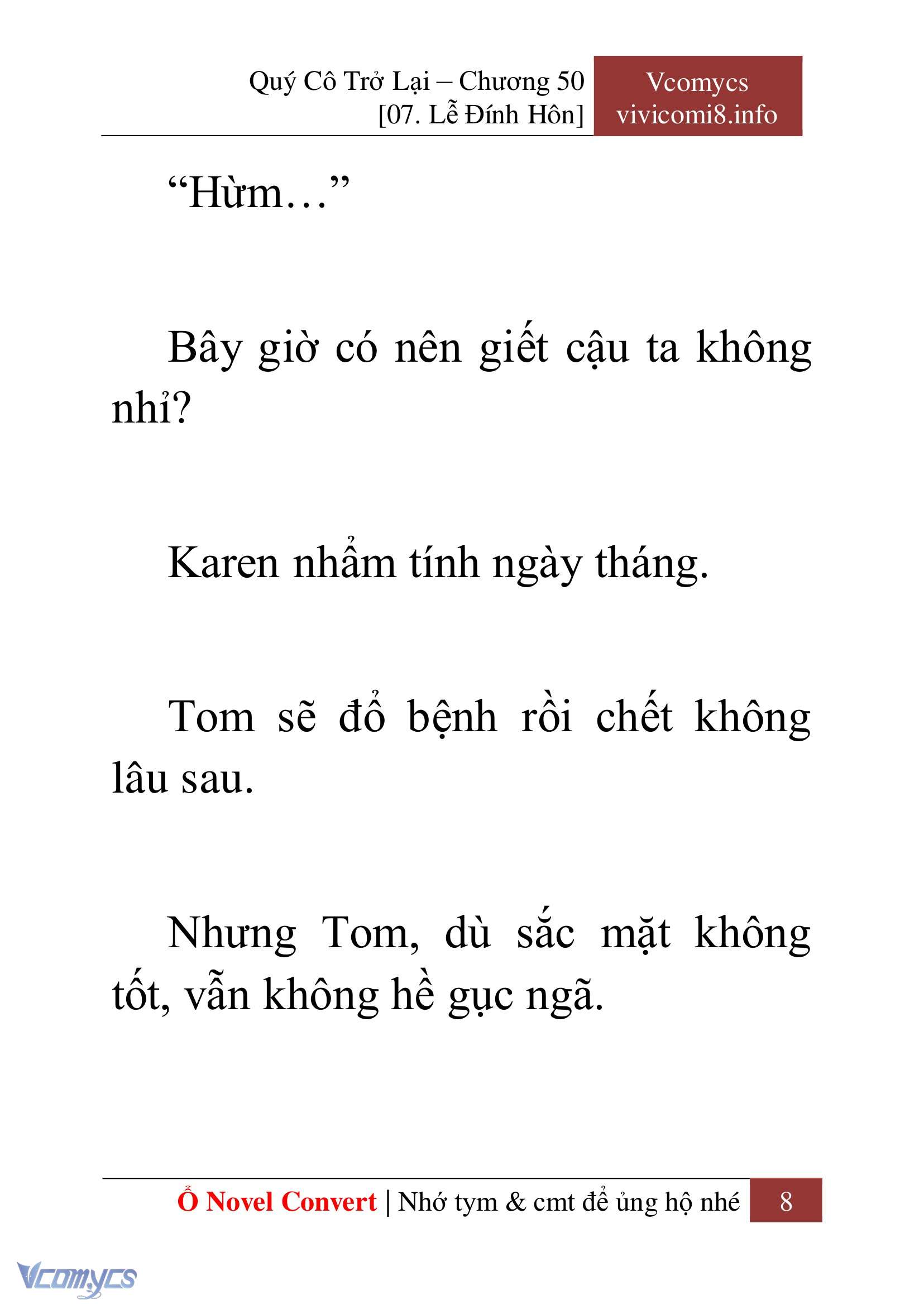 [Novel] Quý Cô Trở Lại Chapter 50 - Trang 11