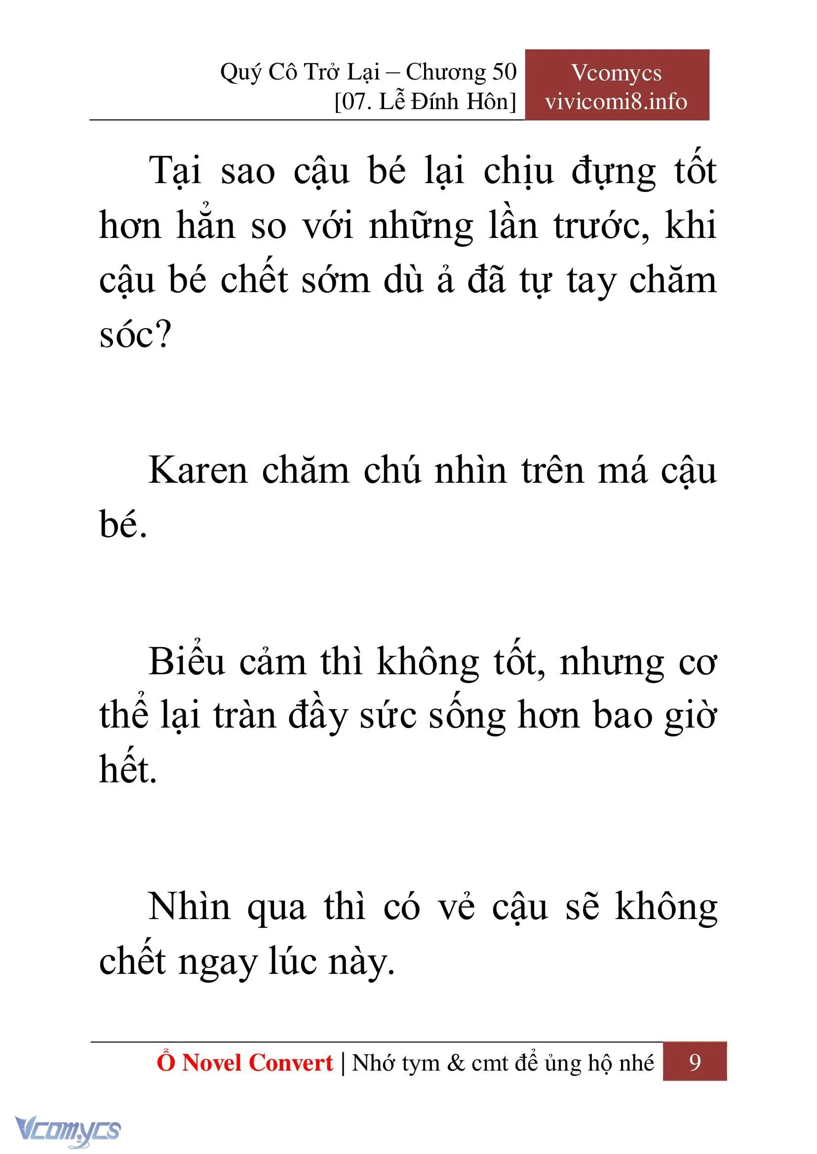 [Novel] Quý Cô Trở Lại Chapter 50 - Trang 12