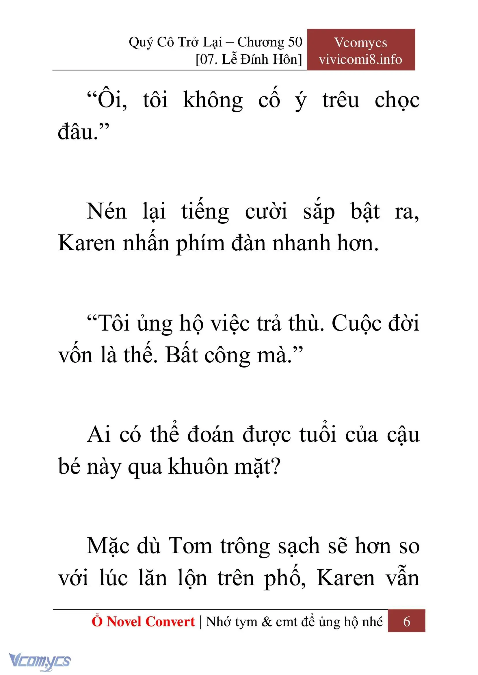 [Novel] Quý Cô Trở Lại Chapter 50 - Trang 9