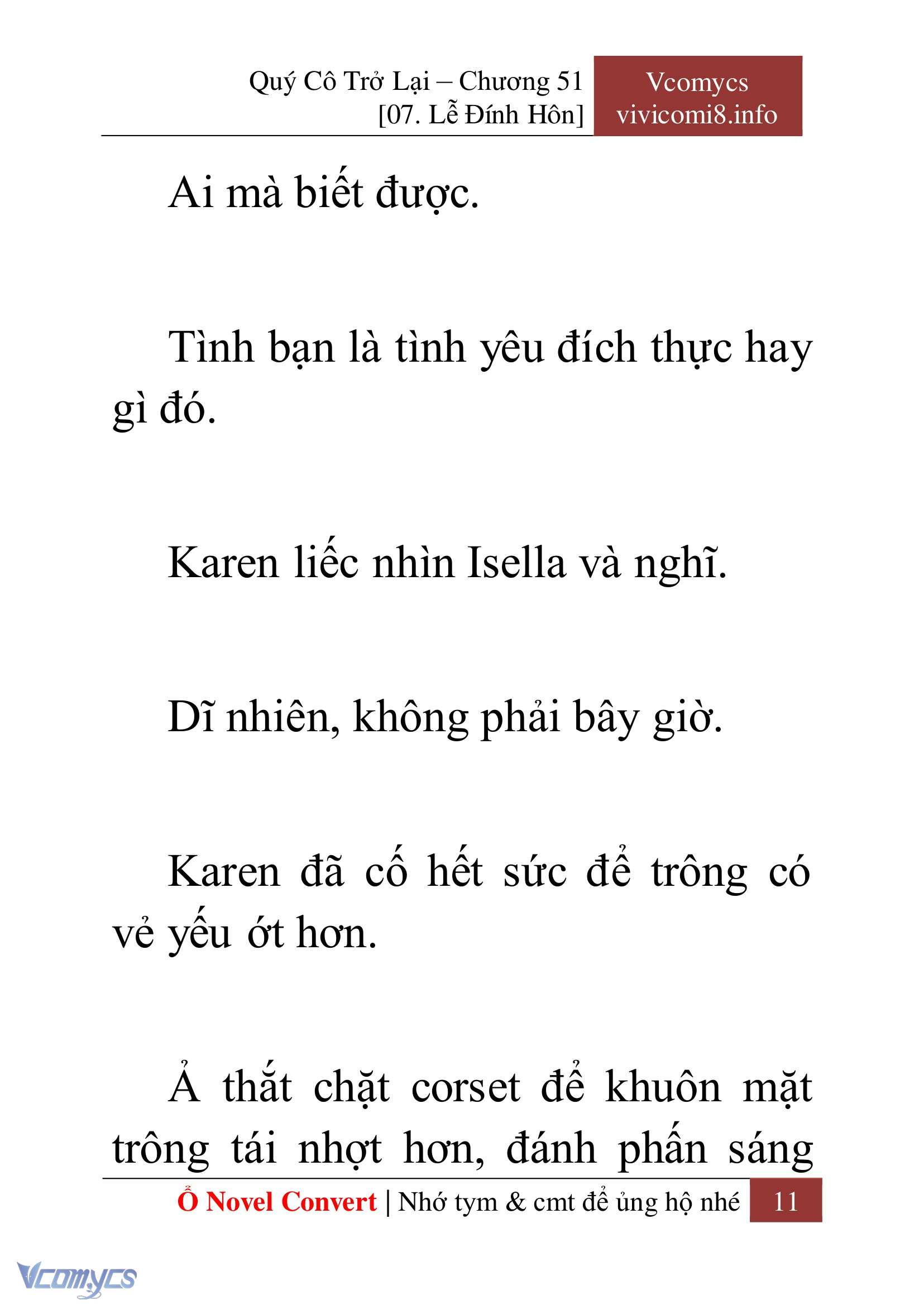 [Novel] Quý Cô Trở Lại Chapter 51 - Trang 14