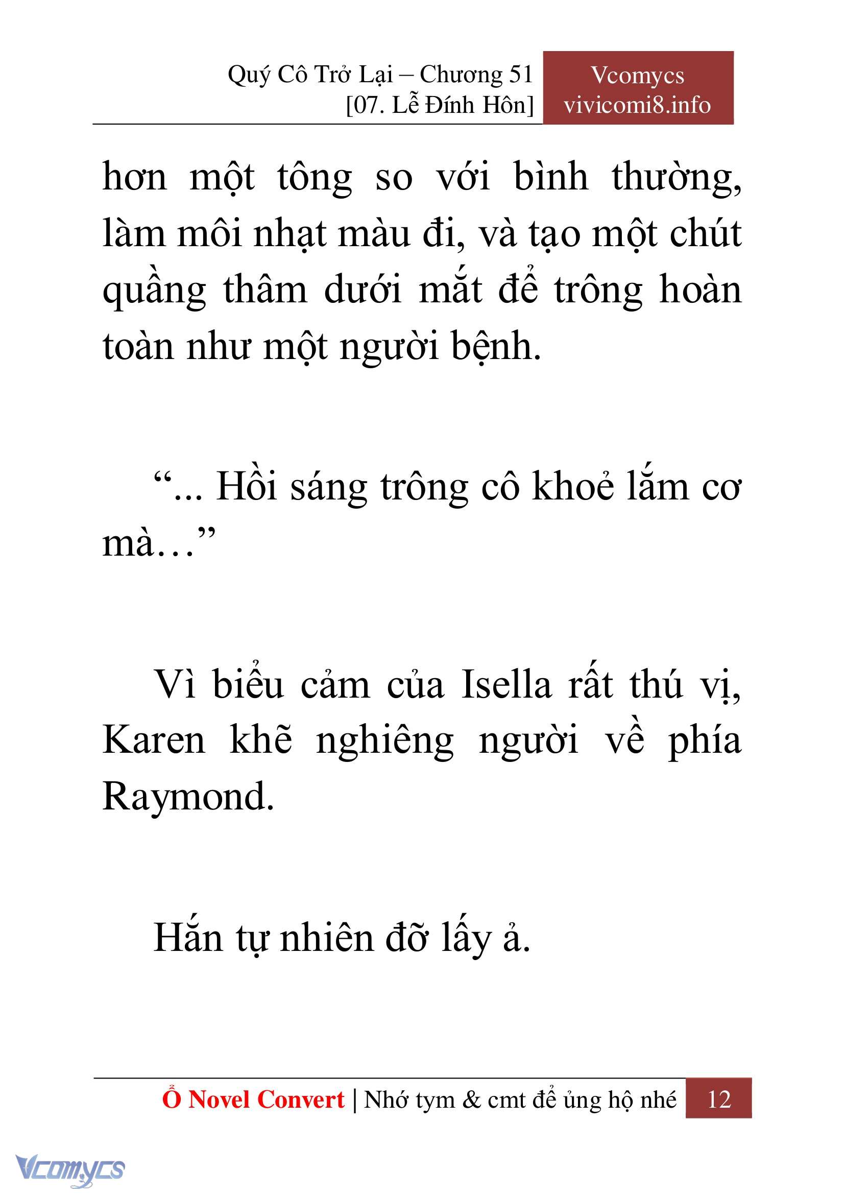 [Novel] Quý Cô Trở Lại Chapter 51 - Trang 15