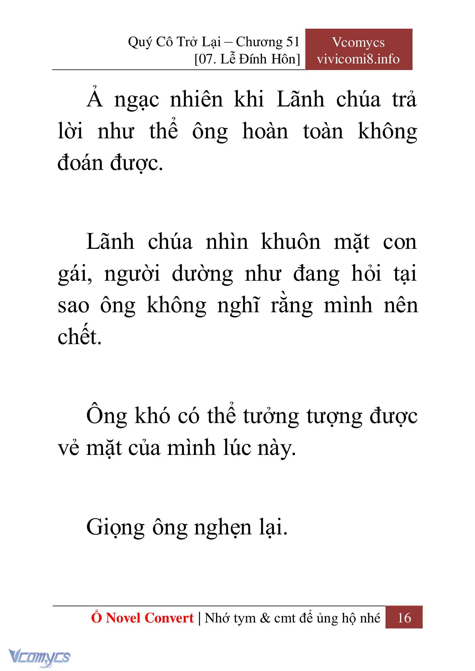 [Novel] Quý Cô Trở Lại Chapter 51 - Trang 19