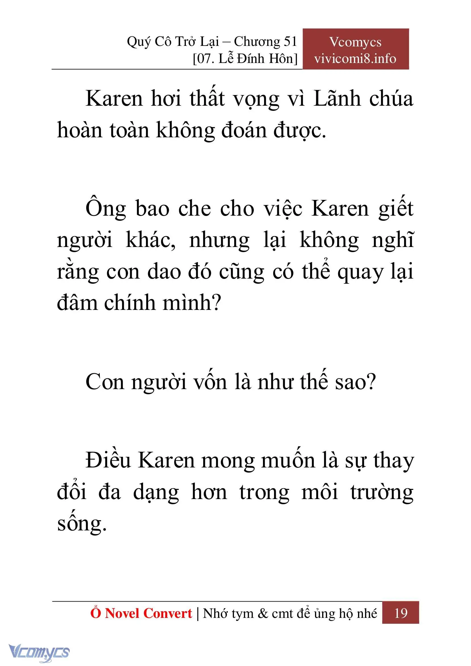 [Novel] Quý Cô Trở Lại Chapter 51 - Trang 22