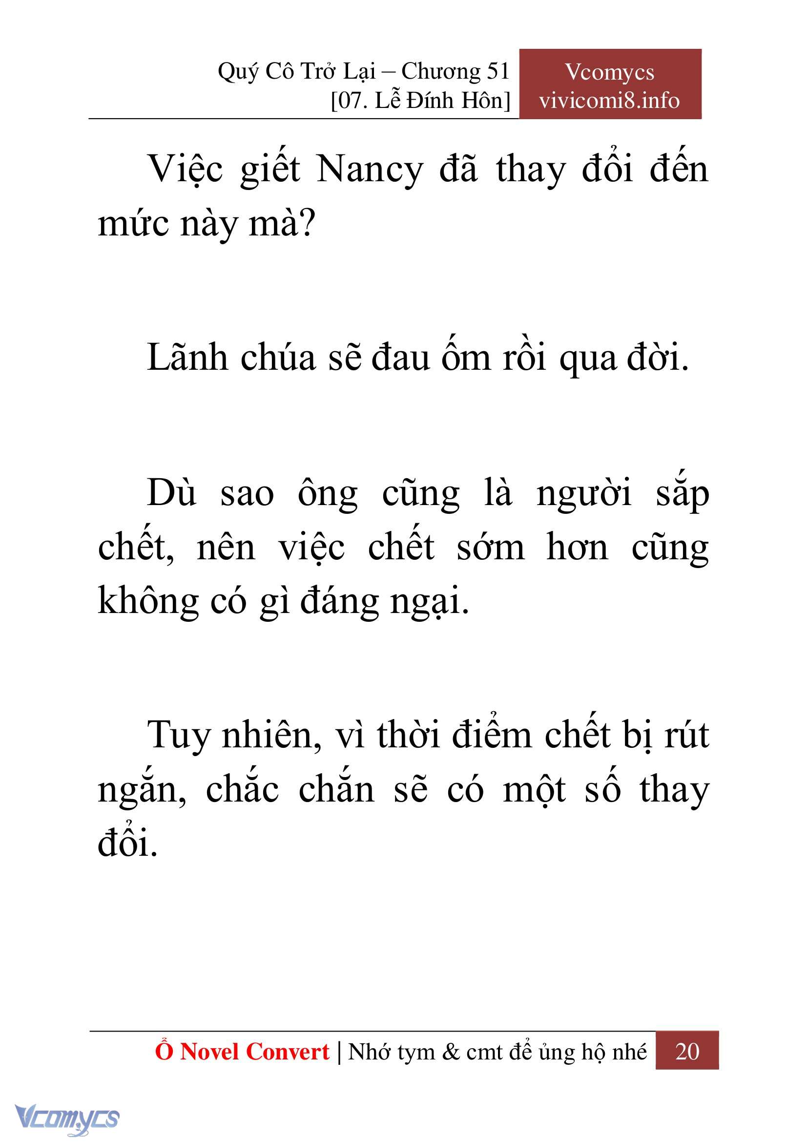 [Novel] Quý Cô Trở Lại Chapter 51 - Trang 23