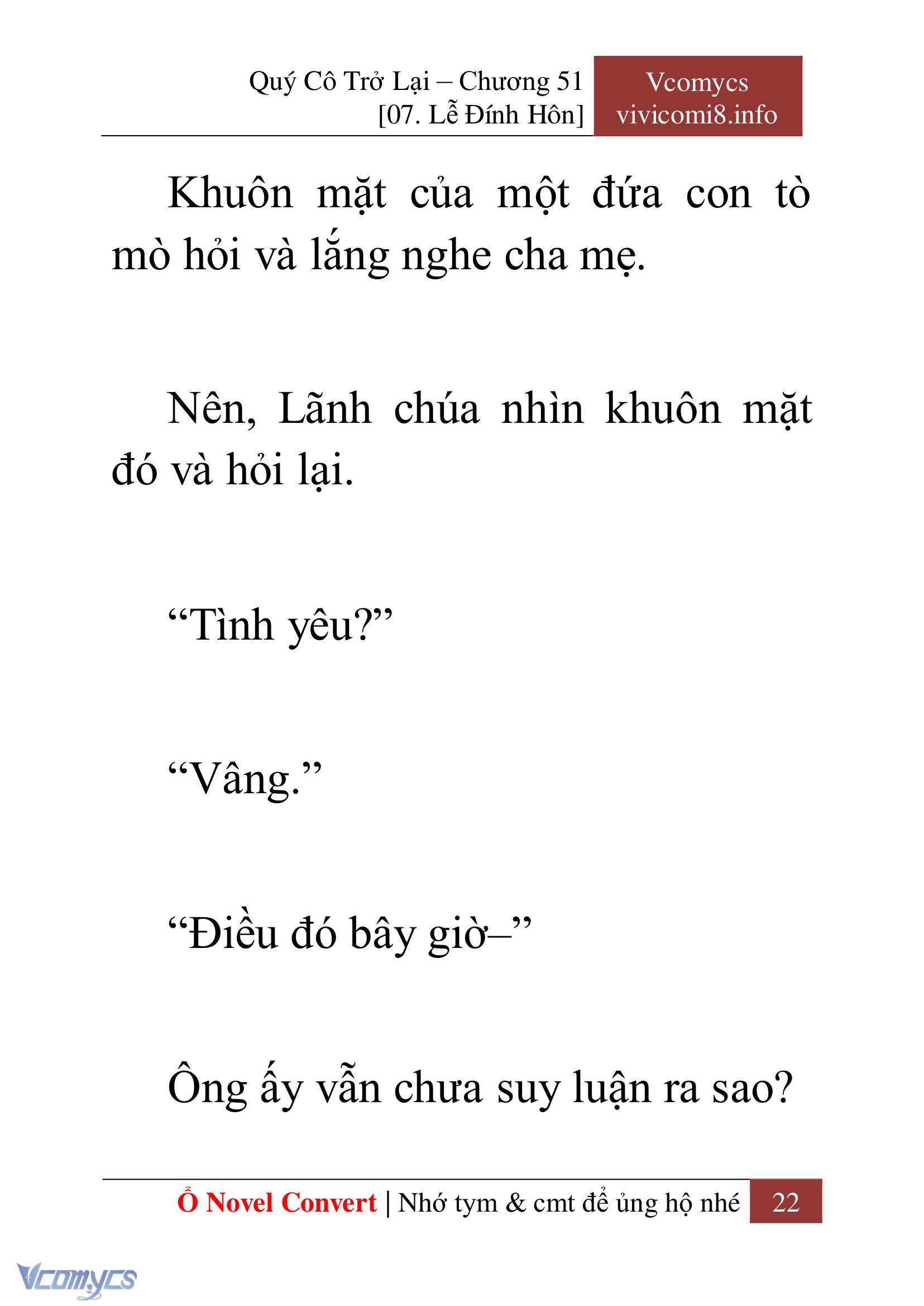 [Novel] Quý Cô Trở Lại Chapter 51 - Trang 25