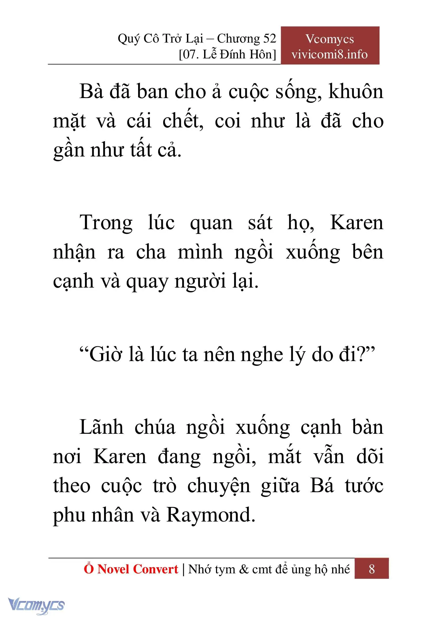[Novel] Quý Cô Trở Lại Chapter 52 - Trang 11