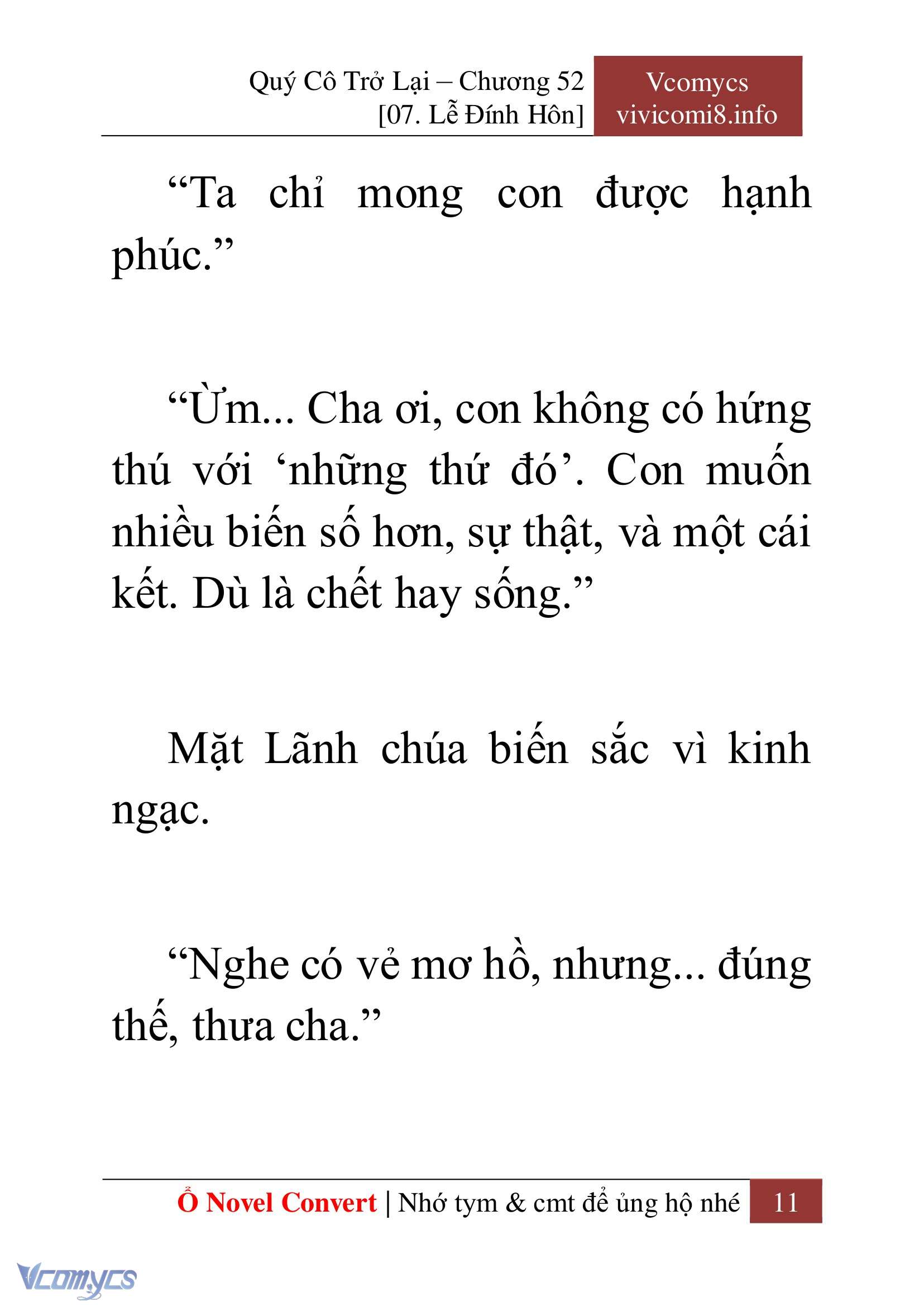 [Novel] Quý Cô Trở Lại Chapter 52 - Trang 14