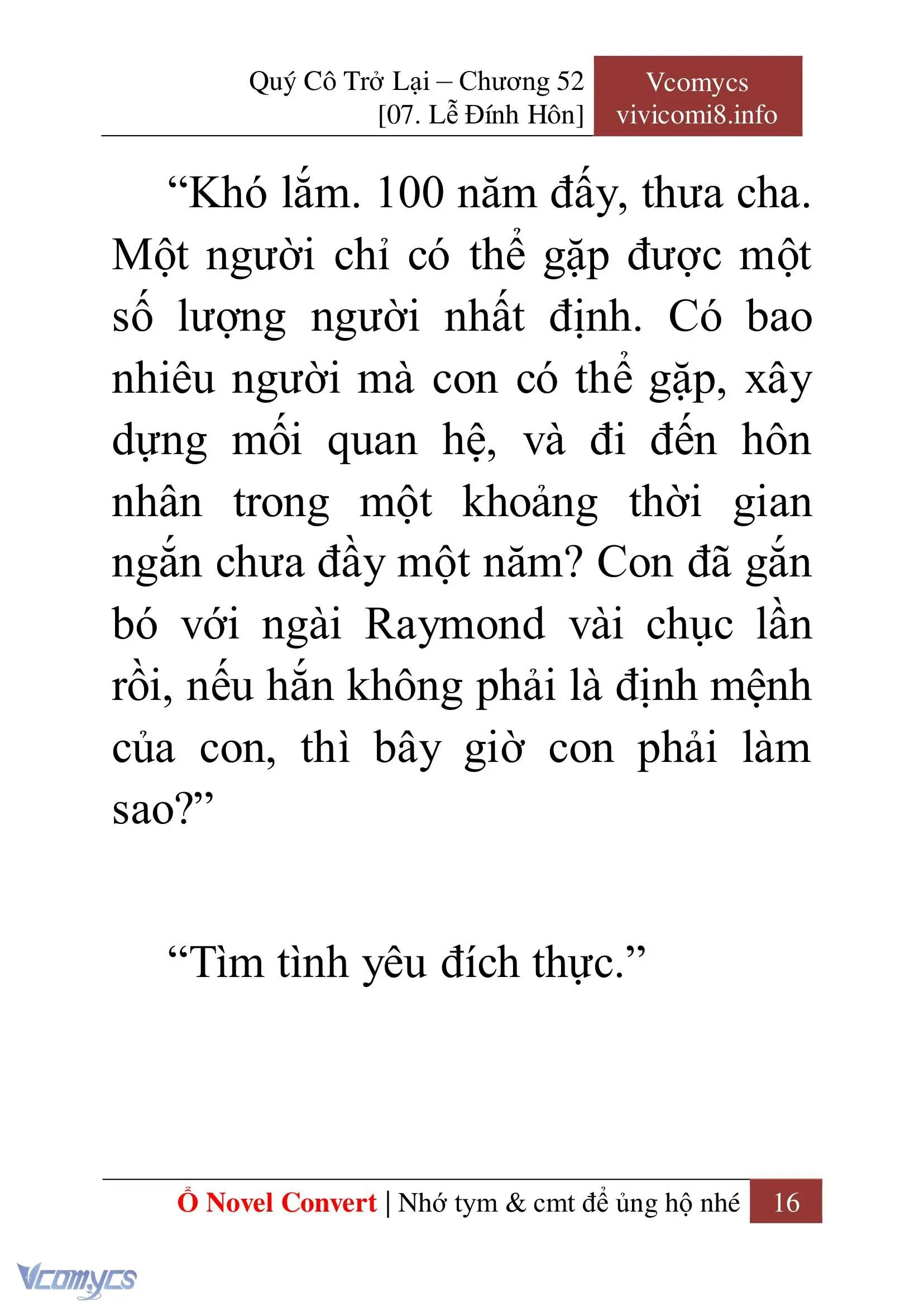 [Novel] Quý Cô Trở Lại Chapter 52 - Trang 19