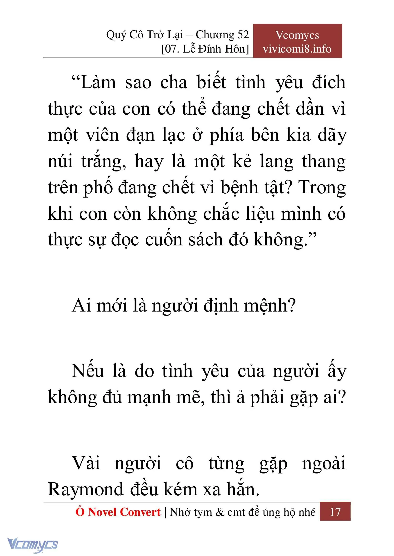[Novel] Quý Cô Trở Lại Chapter 52 - Trang 20
