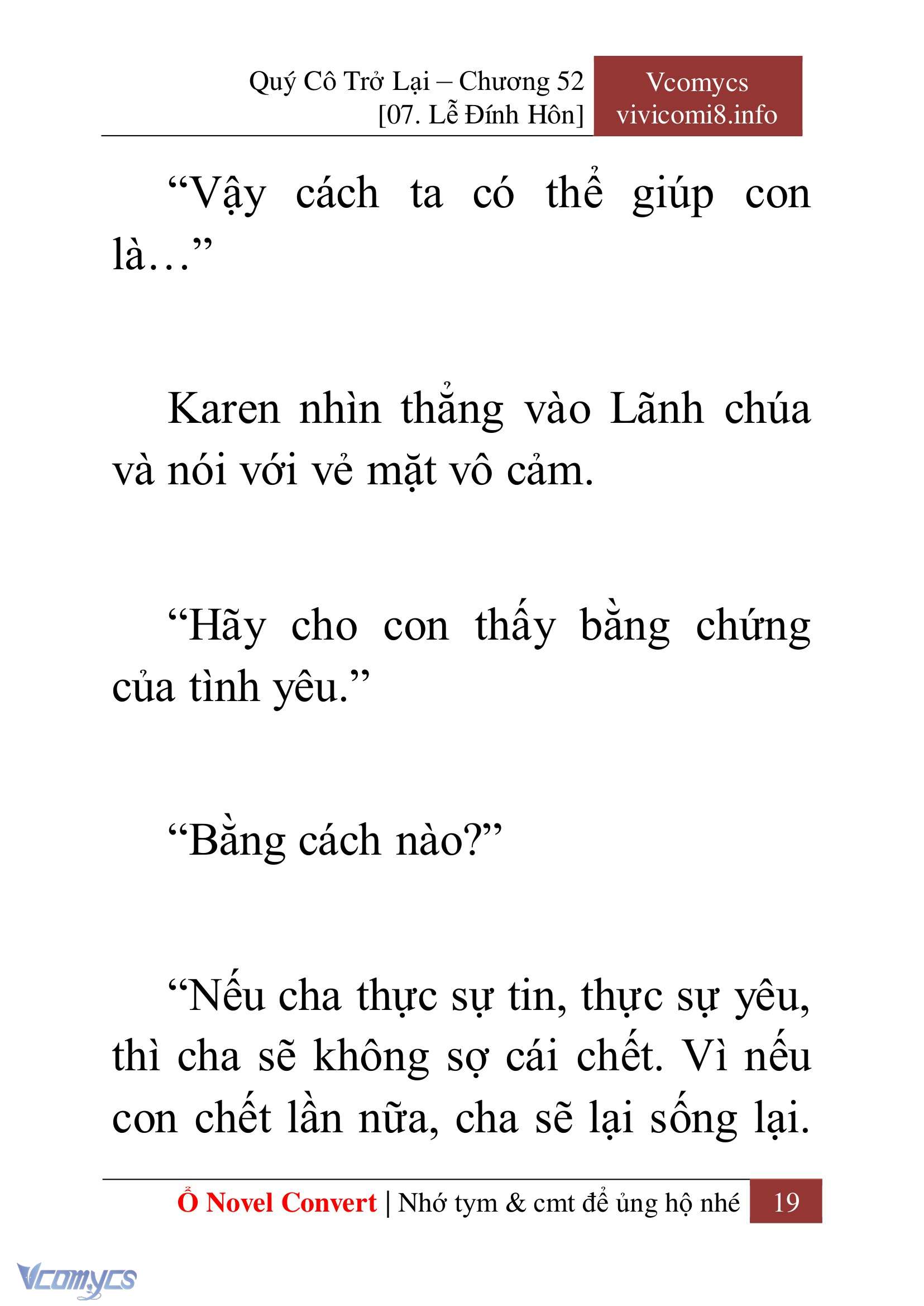 [Novel] Quý Cô Trở Lại Chapter 52 - Trang 22