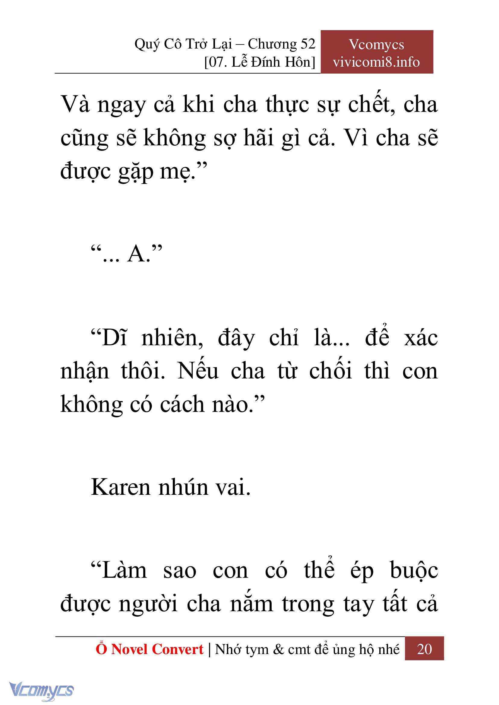 [Novel] Quý Cô Trở Lại Chapter 52 - Trang 23