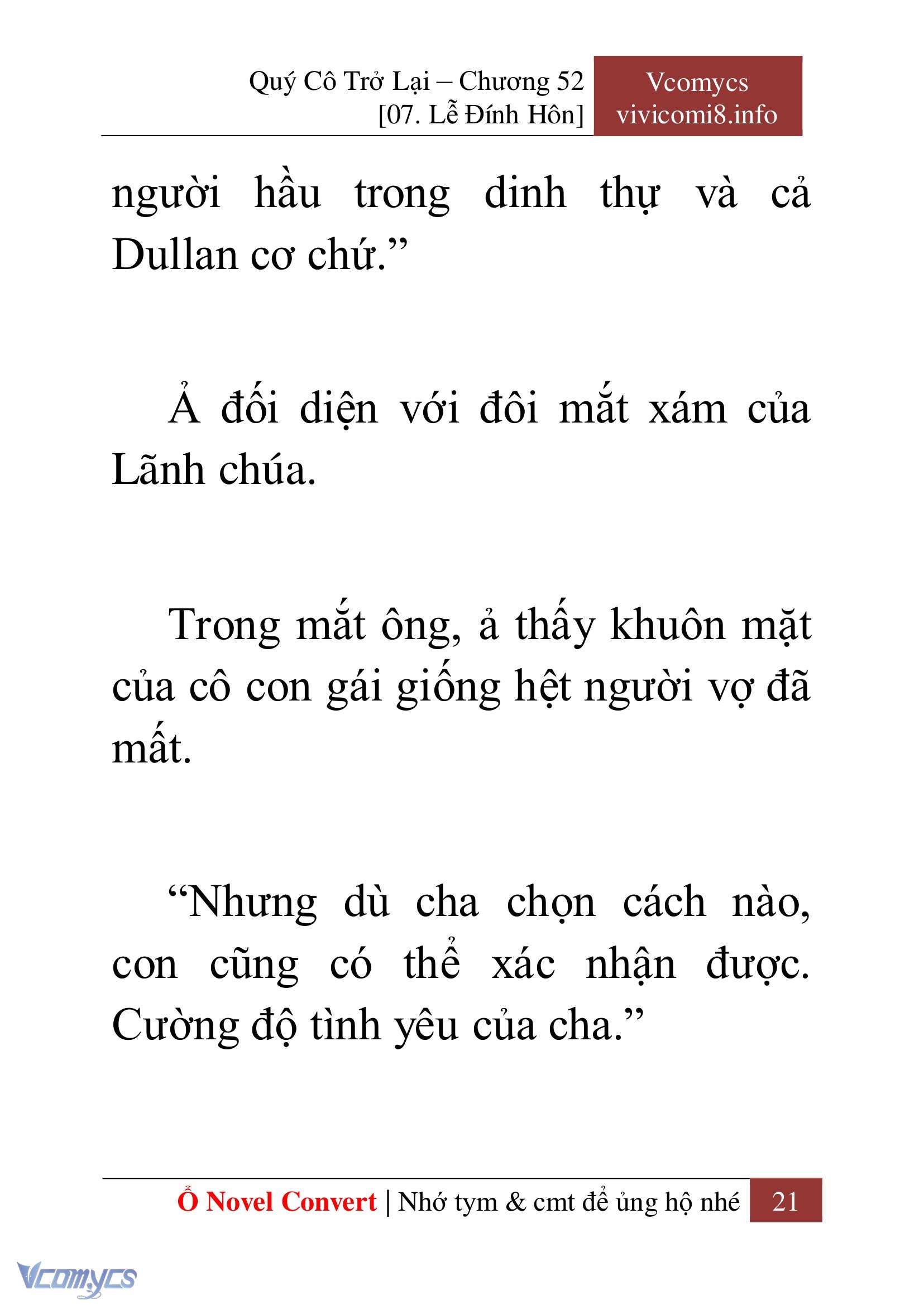 [Novel] Quý Cô Trở Lại Chapter 52 - Trang 24