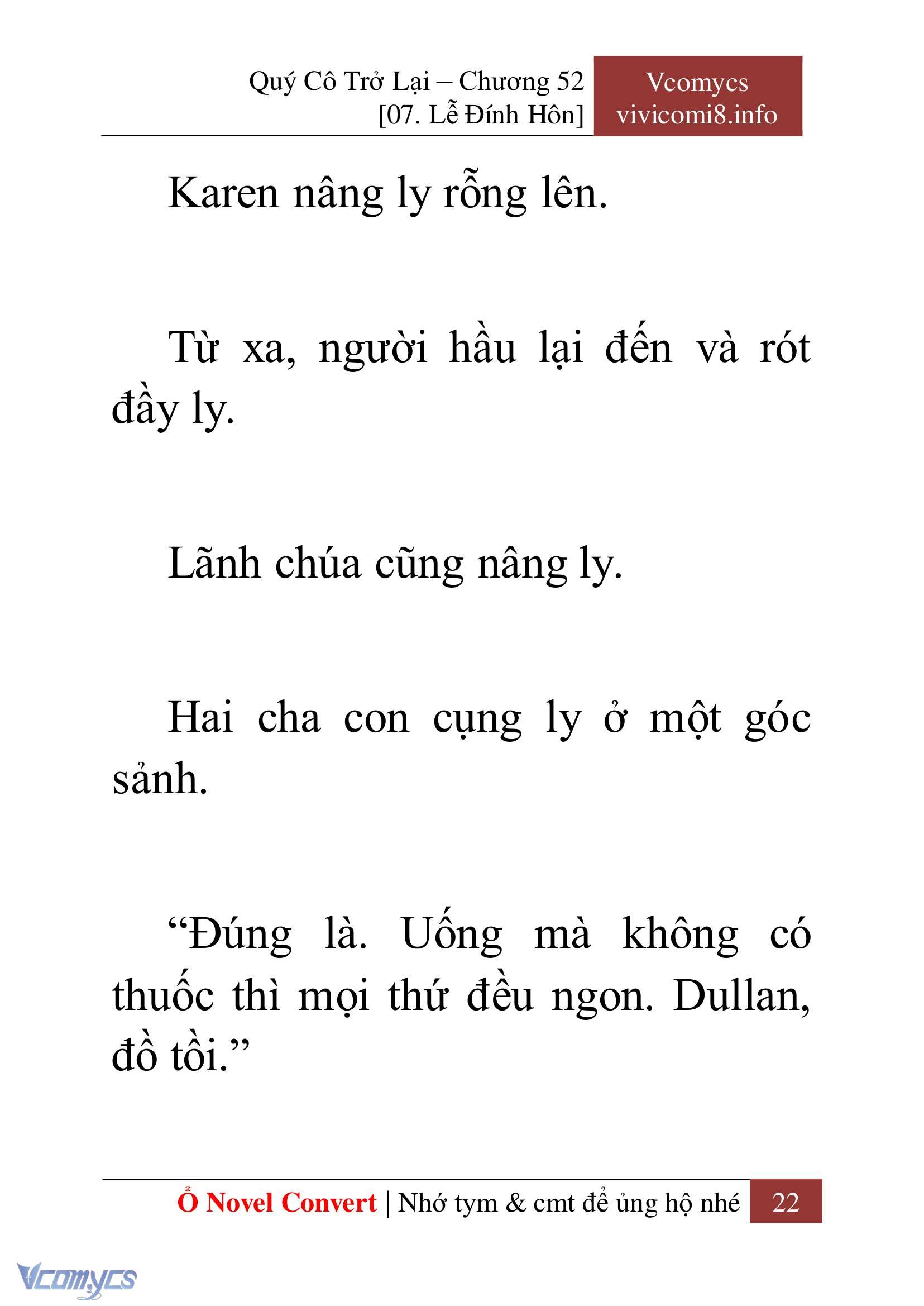 [Novel] Quý Cô Trở Lại Chapter 52 - Trang 25