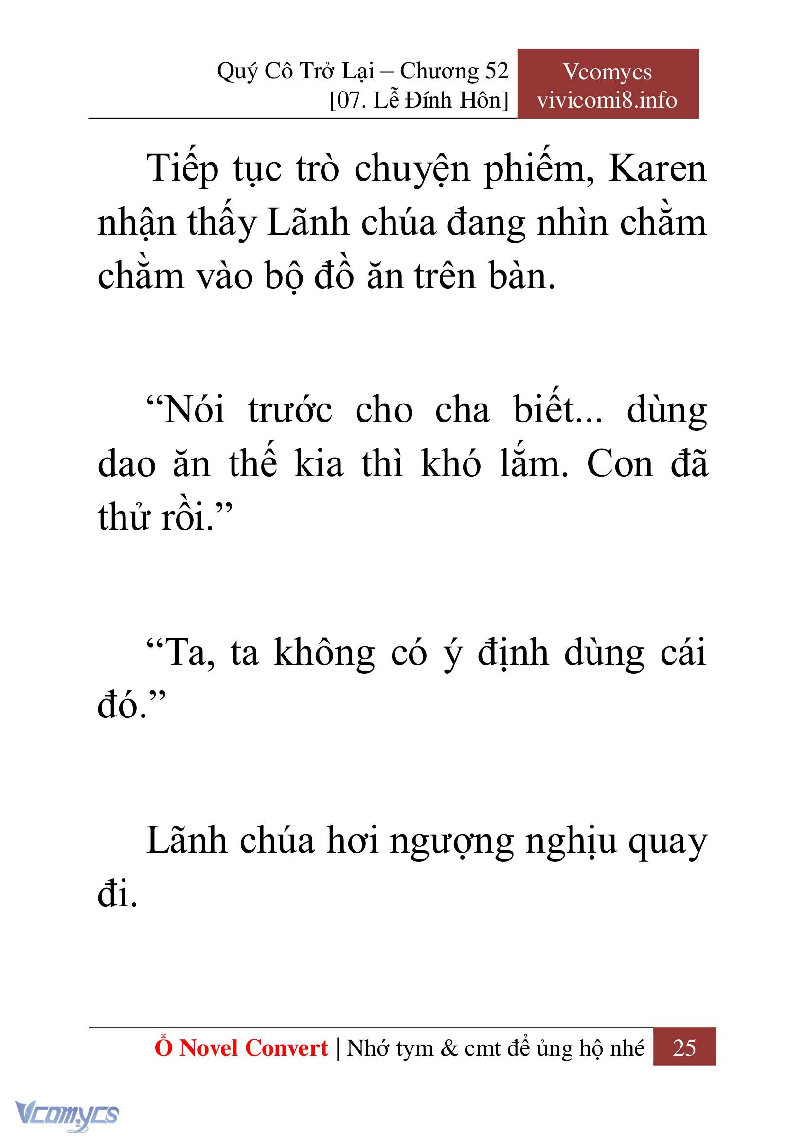 [Novel] Quý Cô Trở Lại Chapter 52 - Trang 28