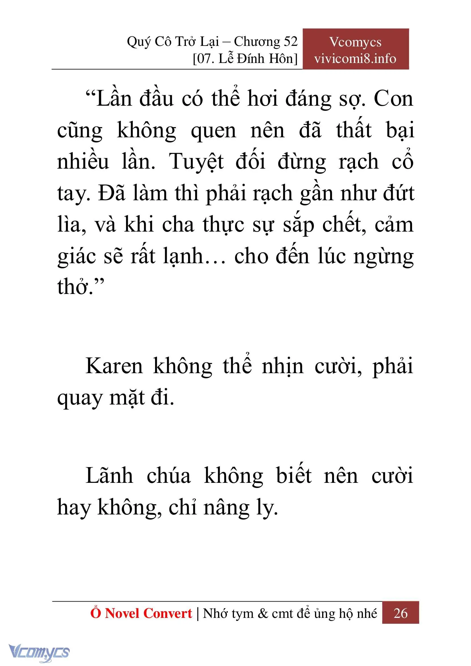 [Novel] Quý Cô Trở Lại Chapter 52 - Trang 29