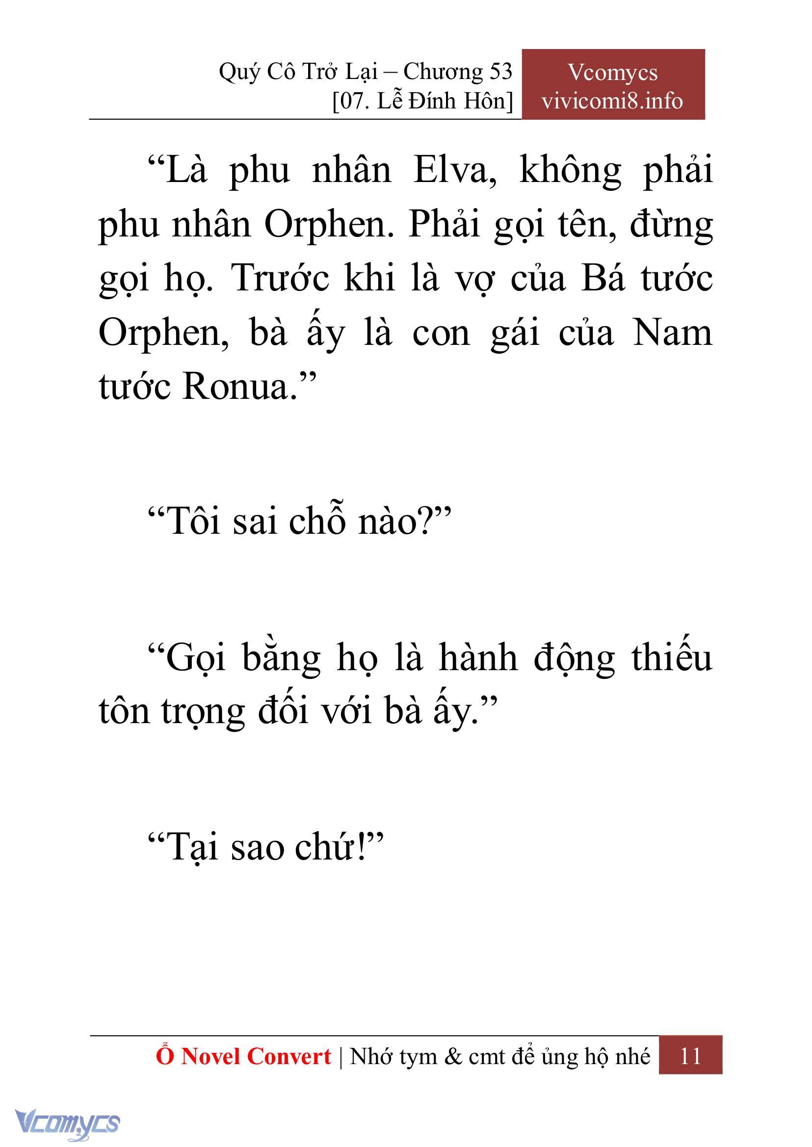 [Novel] Quý Cô Trở Lại Chapter 53 - Trang 14