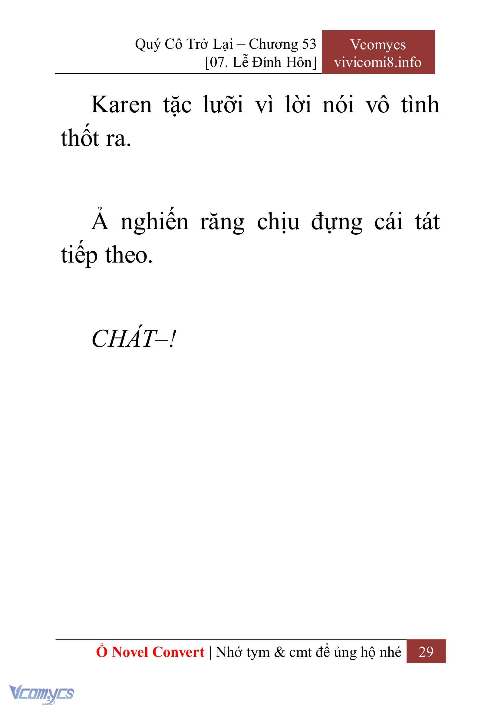 [Novel] Quý Cô Trở Lại Chapter 53 - Trang 32