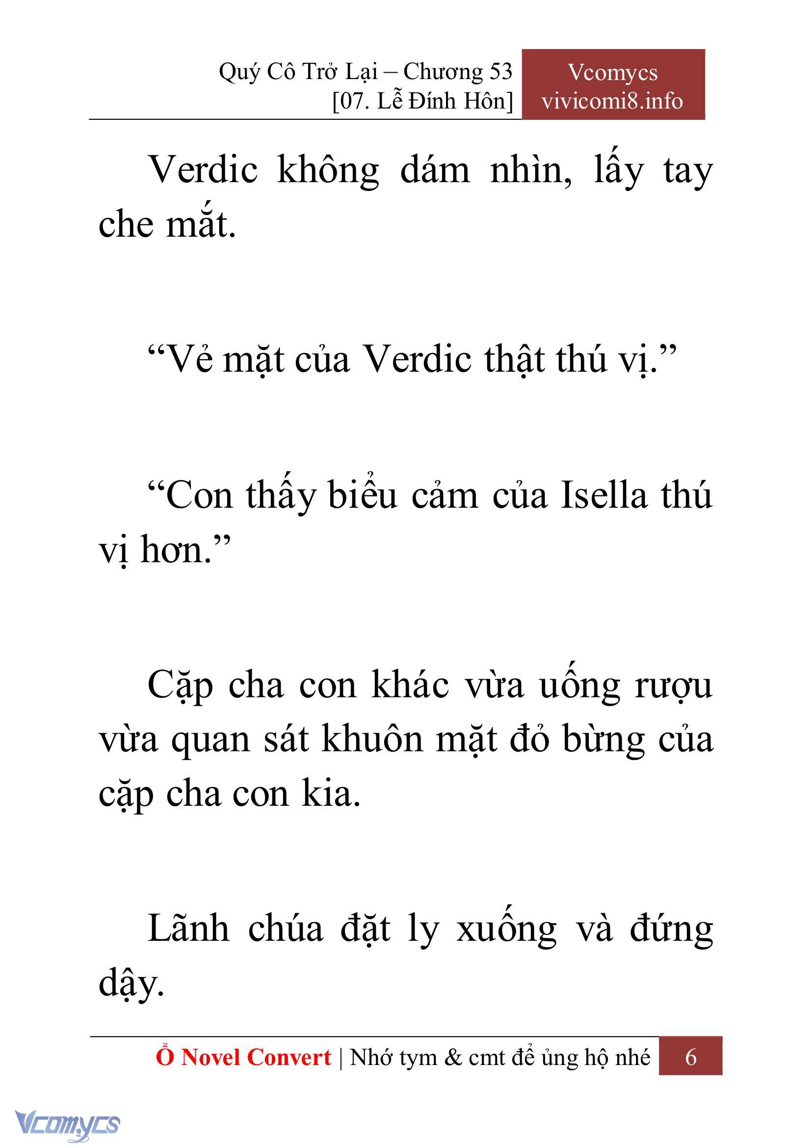 [Novel] Quý Cô Trở Lại Chapter 53 - Trang 9