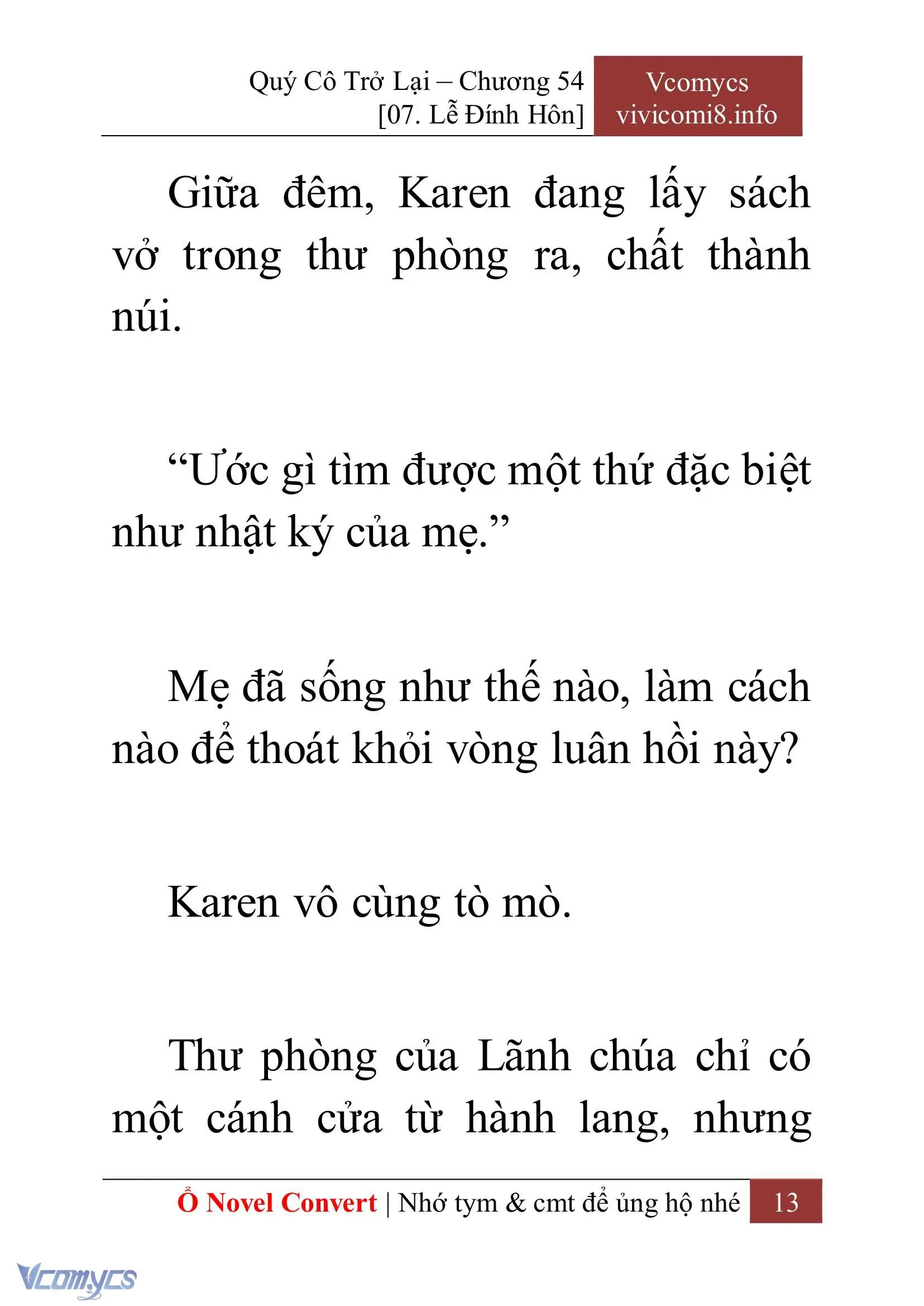[Novel] Quý Cô Trở Lại Chapter 54 - Trang 16
