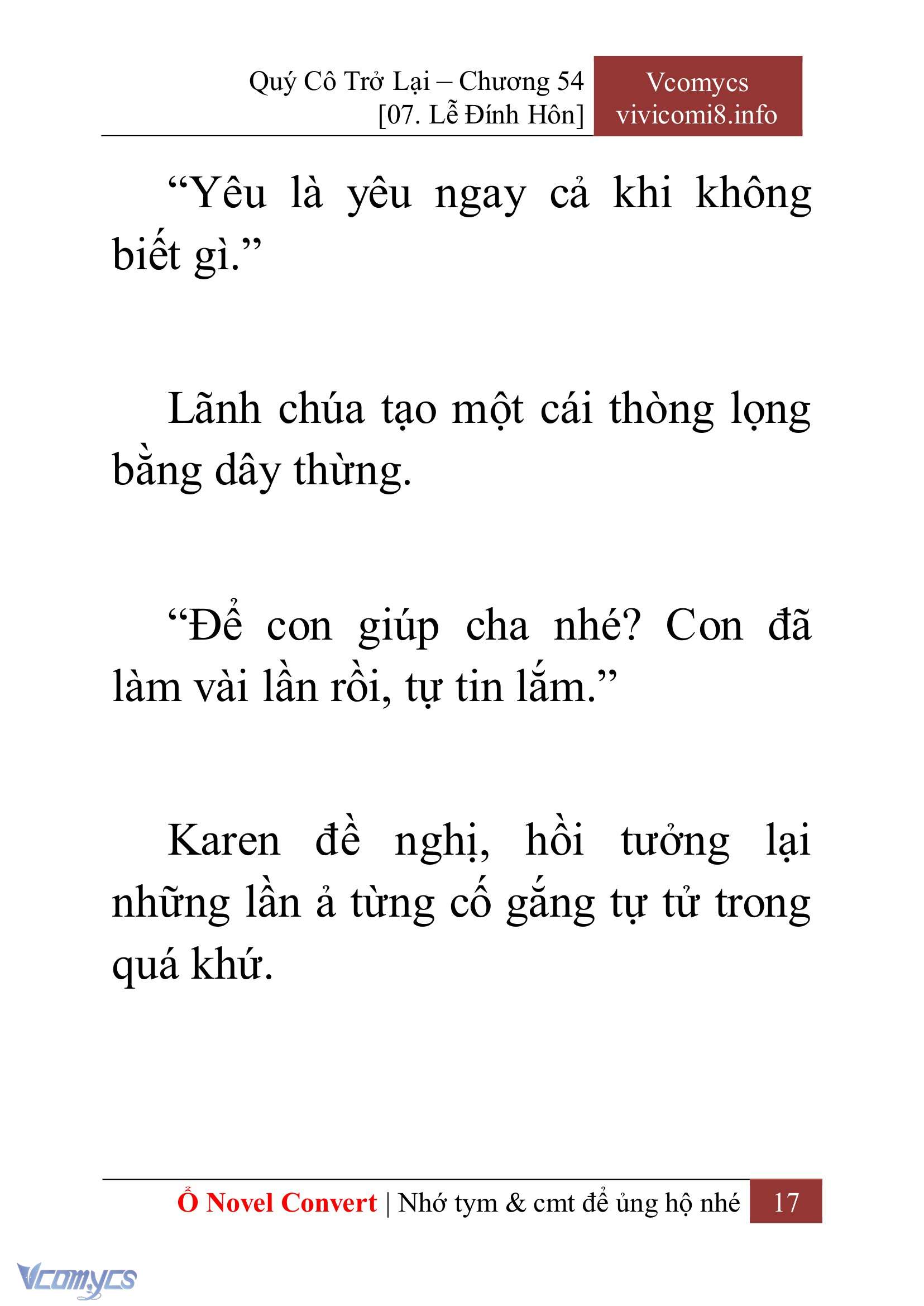 [Novel] Quý Cô Trở Lại Chapter 54 - Trang 20