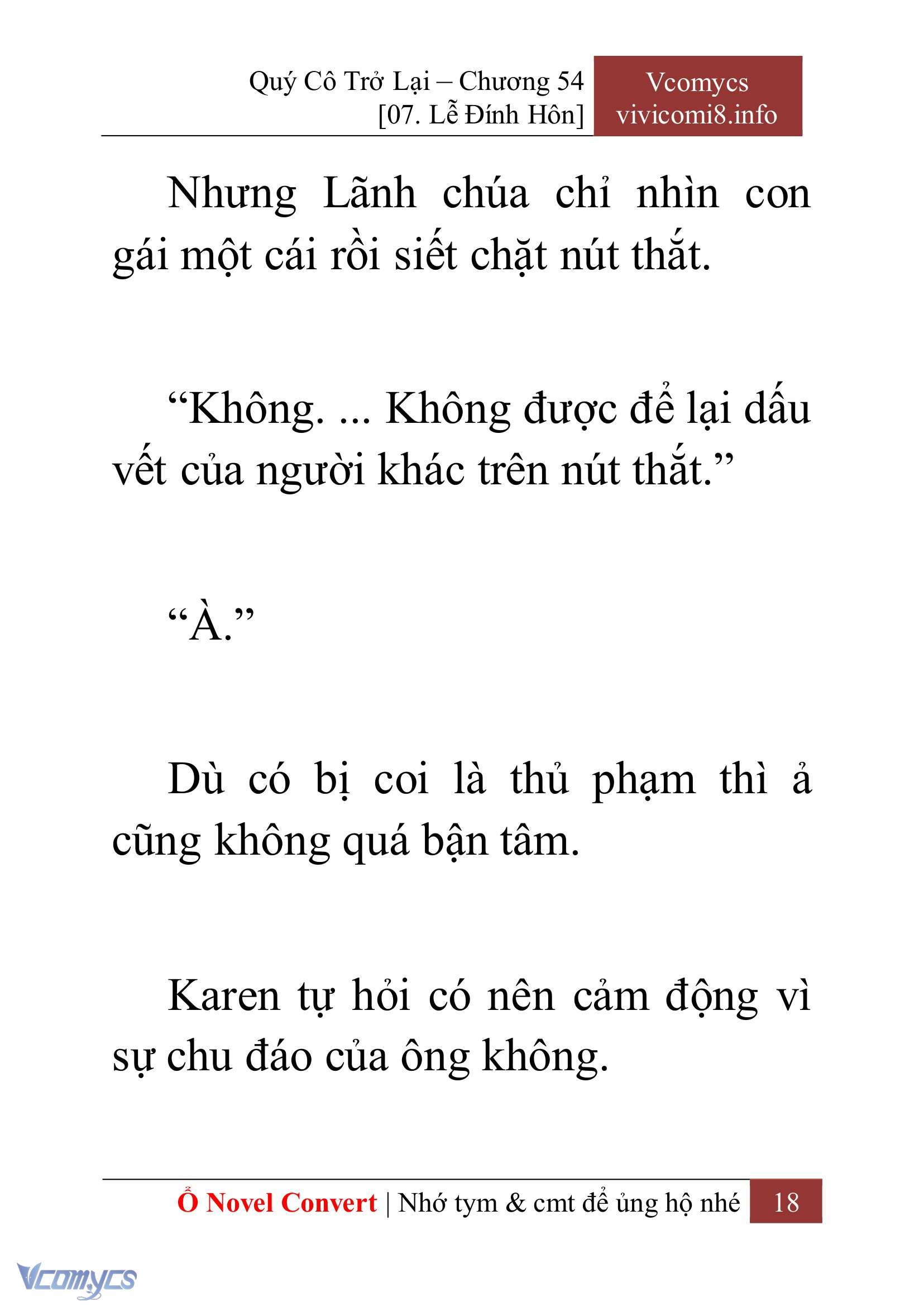 [Novel] Quý Cô Trở Lại Chapter 54 - Trang 21