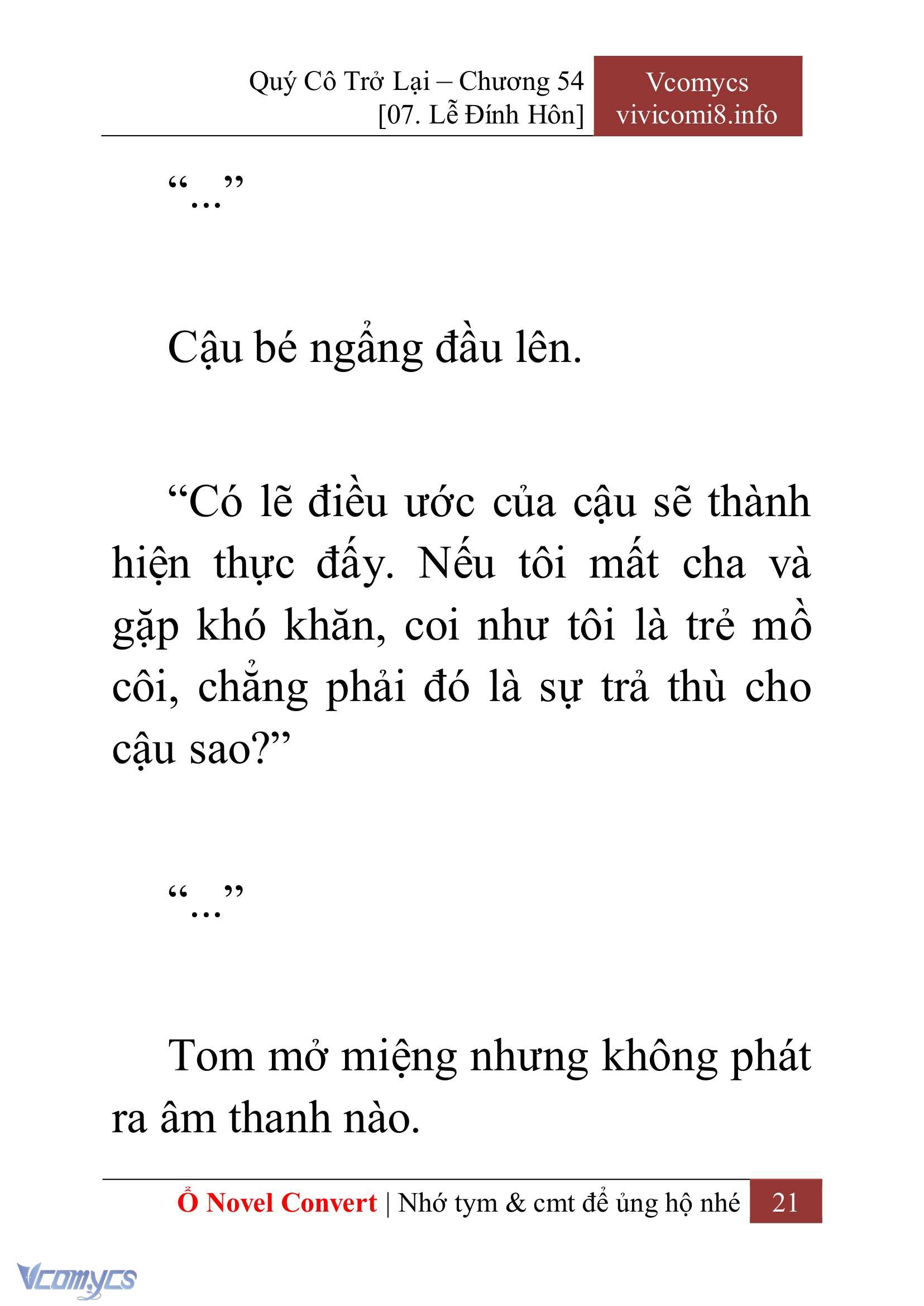 [Novel] Quý Cô Trở Lại Chapter 54 - Trang 24