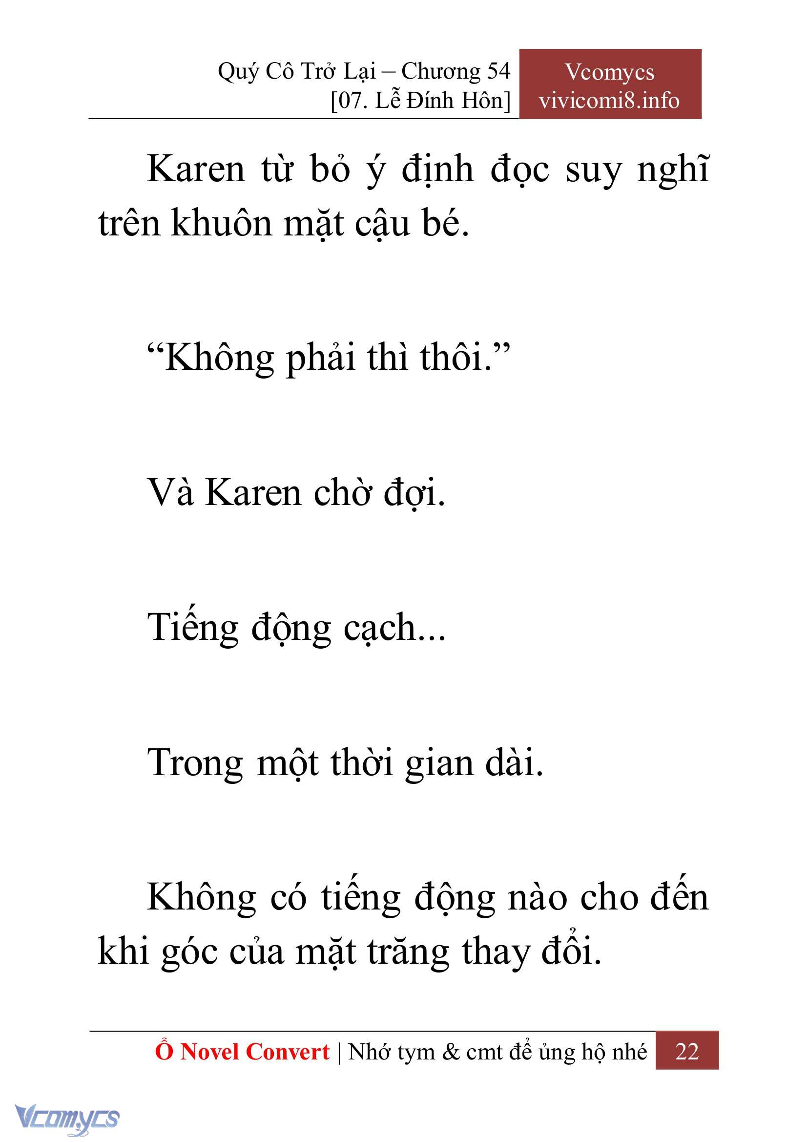 [Novel] Quý Cô Trở Lại Chapter 54 - Trang 25