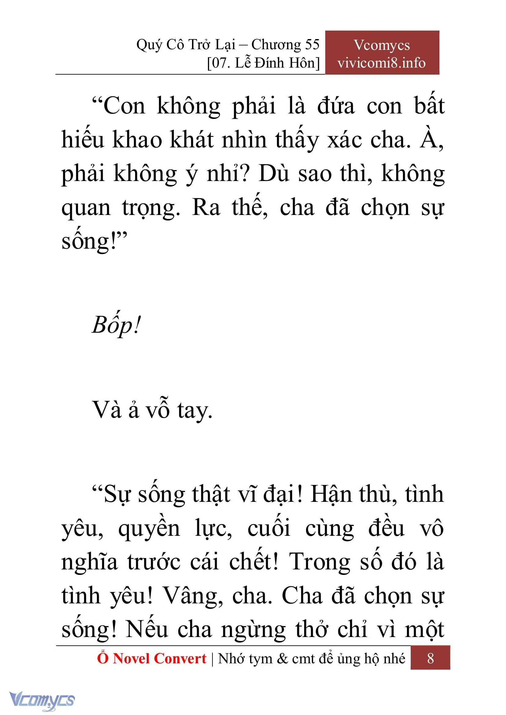 [Novel] Quý Cô Trở Lại Chapter 55 - Trang 11