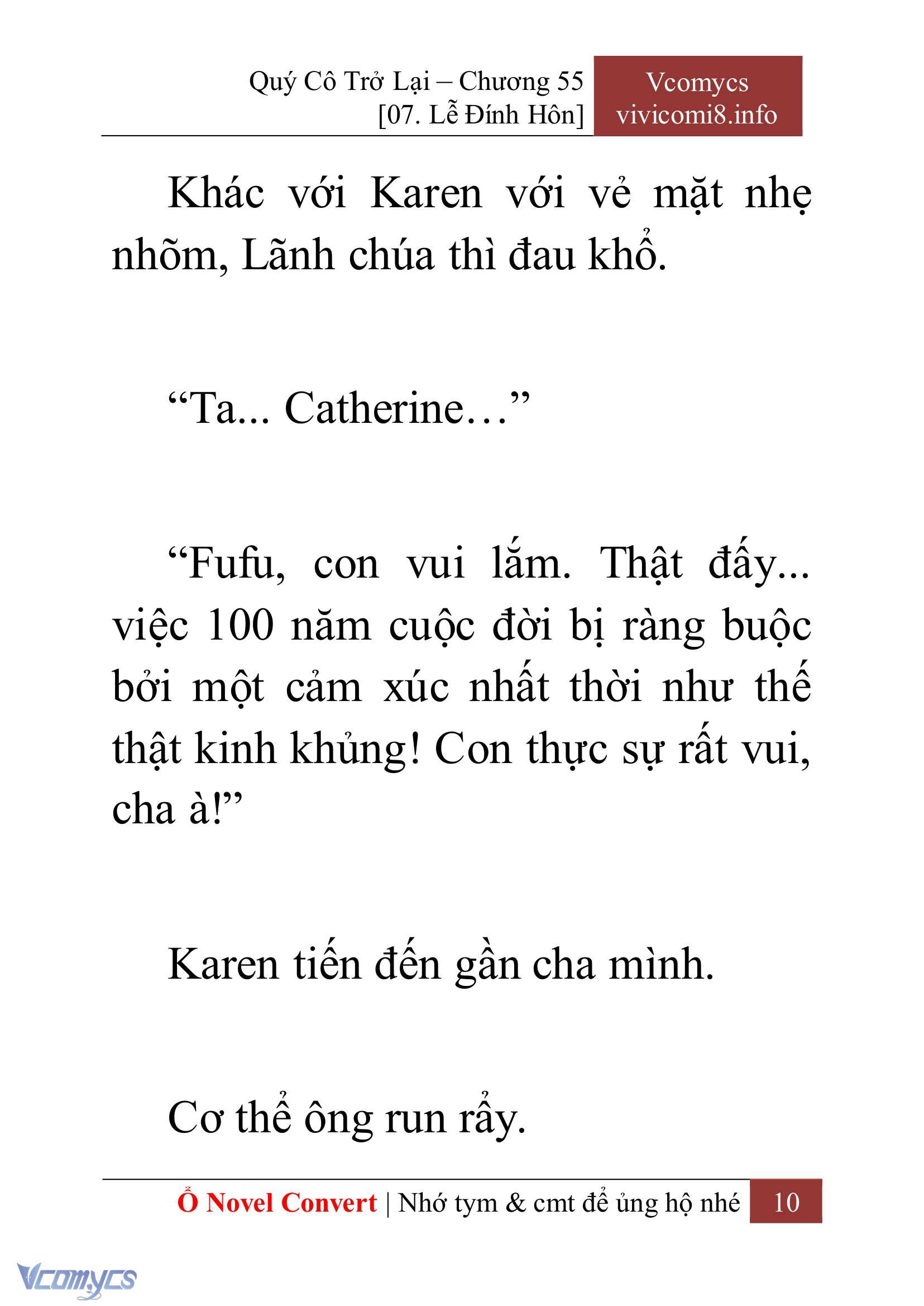 [Novel] Quý Cô Trở Lại Chapter 55 - Trang 13