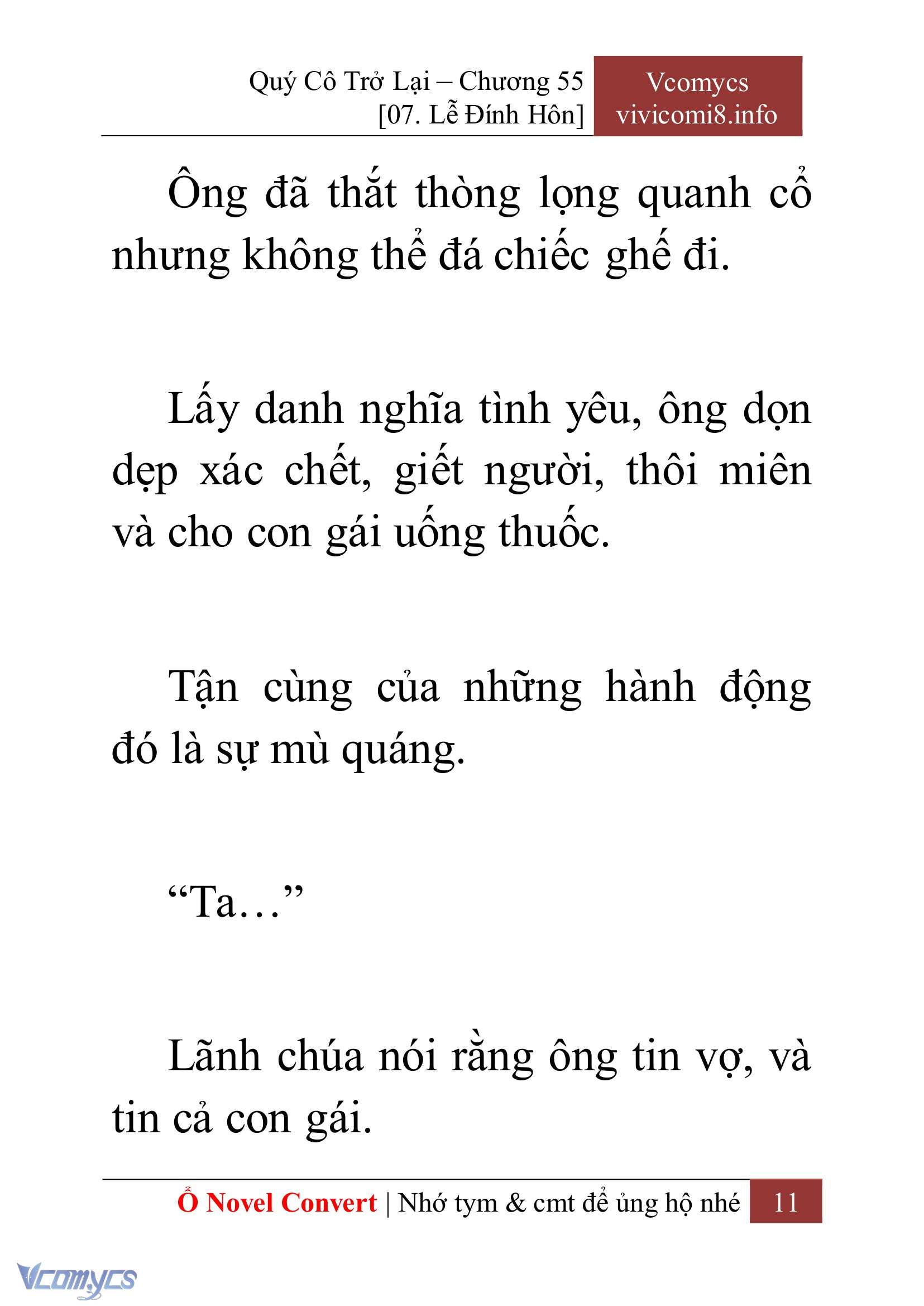 [Novel] Quý Cô Trở Lại Chapter 55 - Trang 14