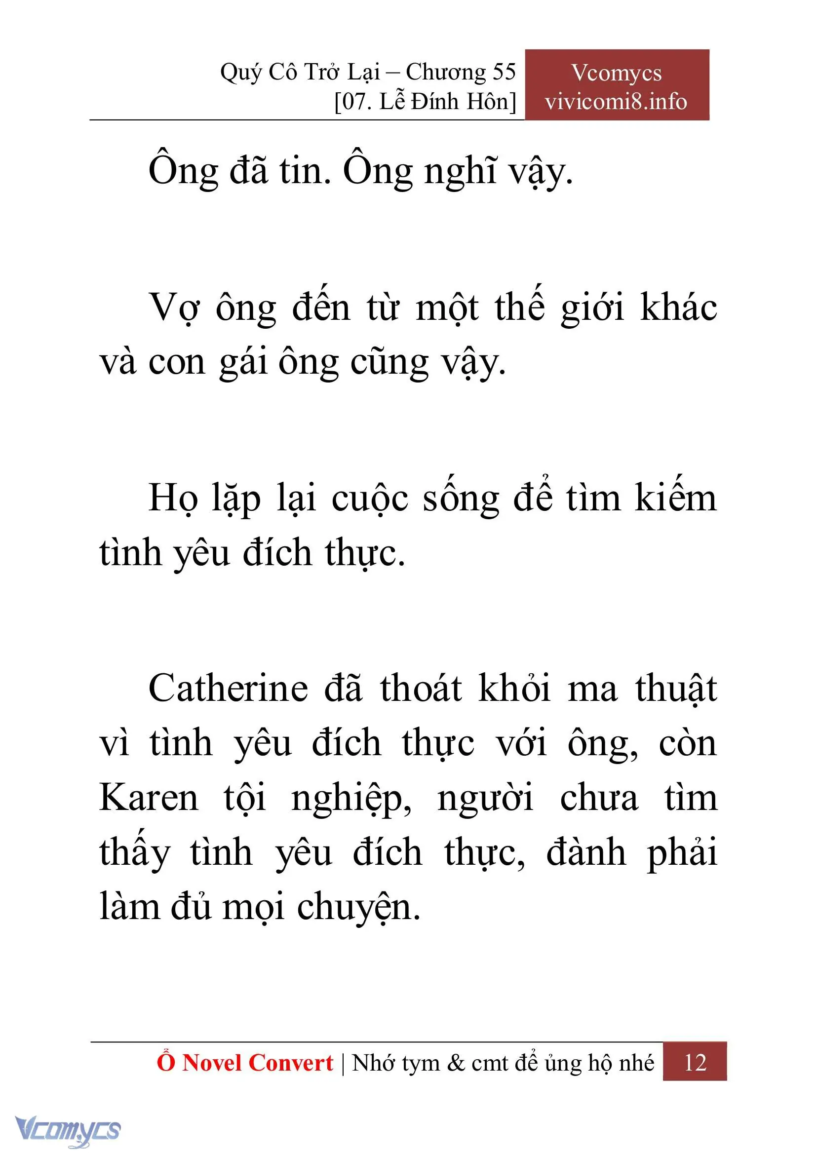 [Novel] Quý Cô Trở Lại Chapter 55 - Trang 15