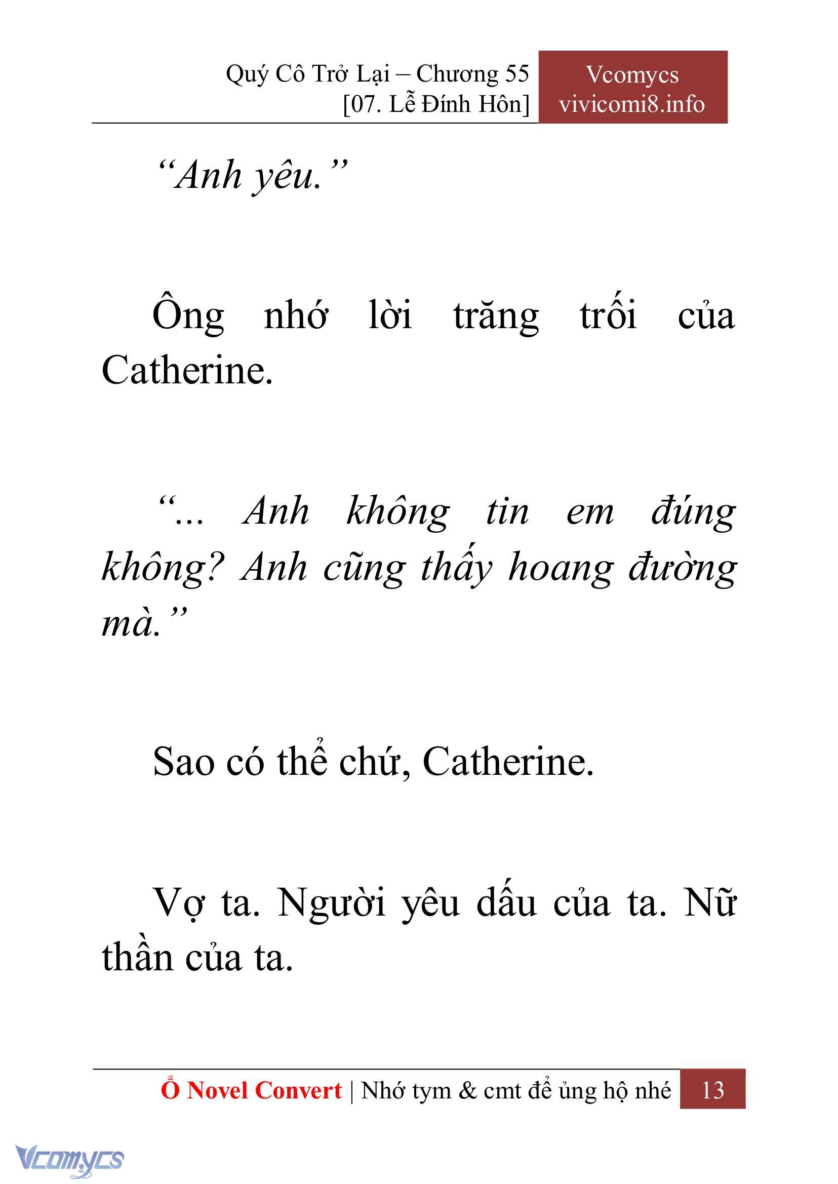 [Novel] Quý Cô Trở Lại Chapter 55 - Trang 16
