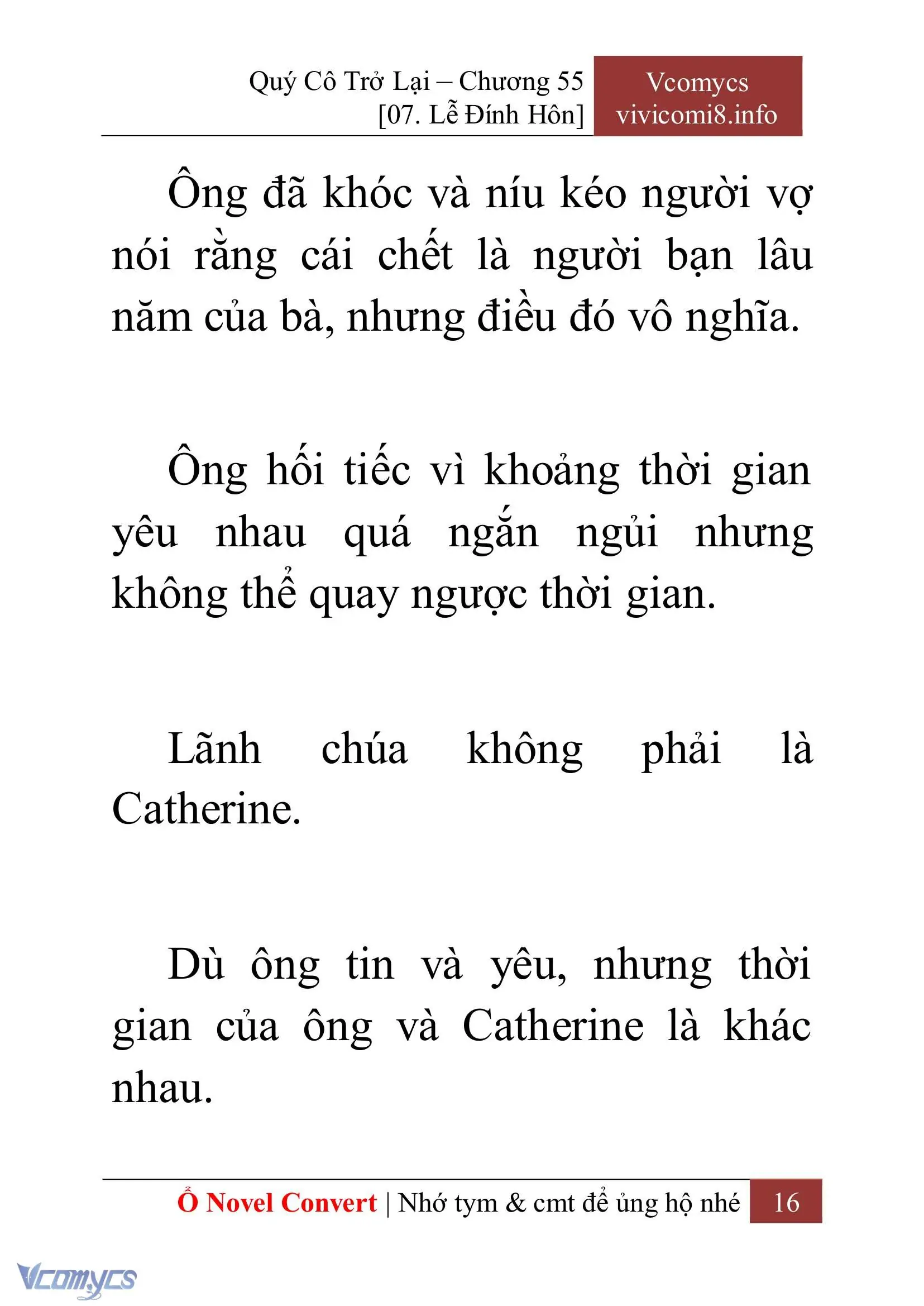 [Novel] Quý Cô Trở Lại Chapter 55 - Trang 19